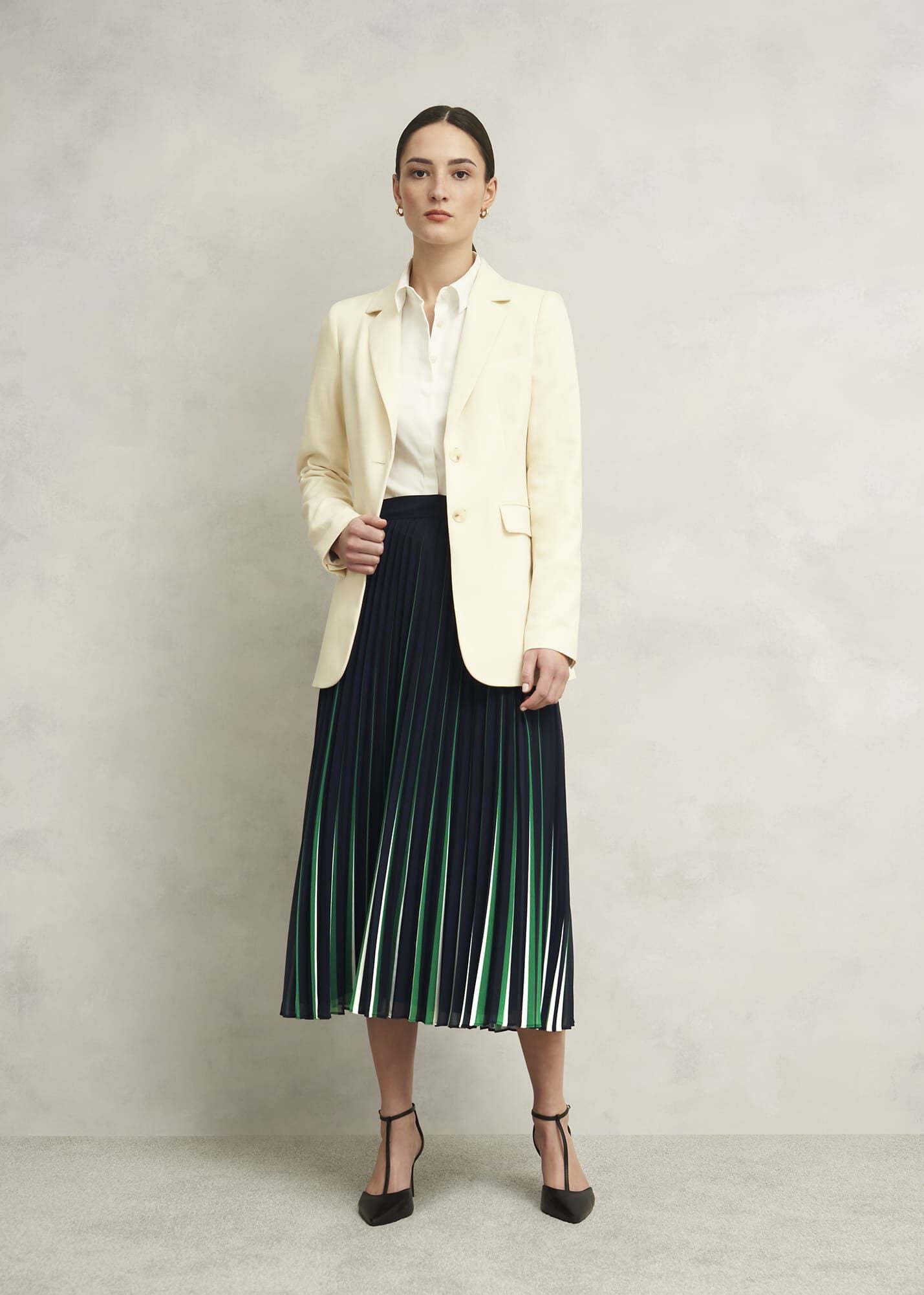 Vida Pleated Skirt