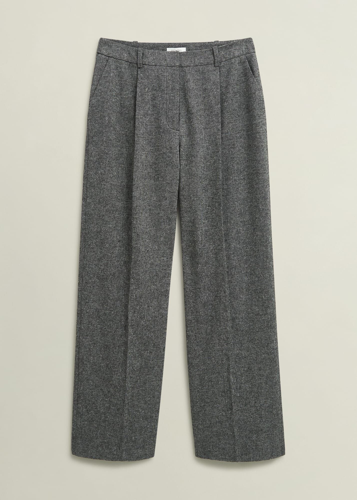 Emelie Wide Trouser With Wool