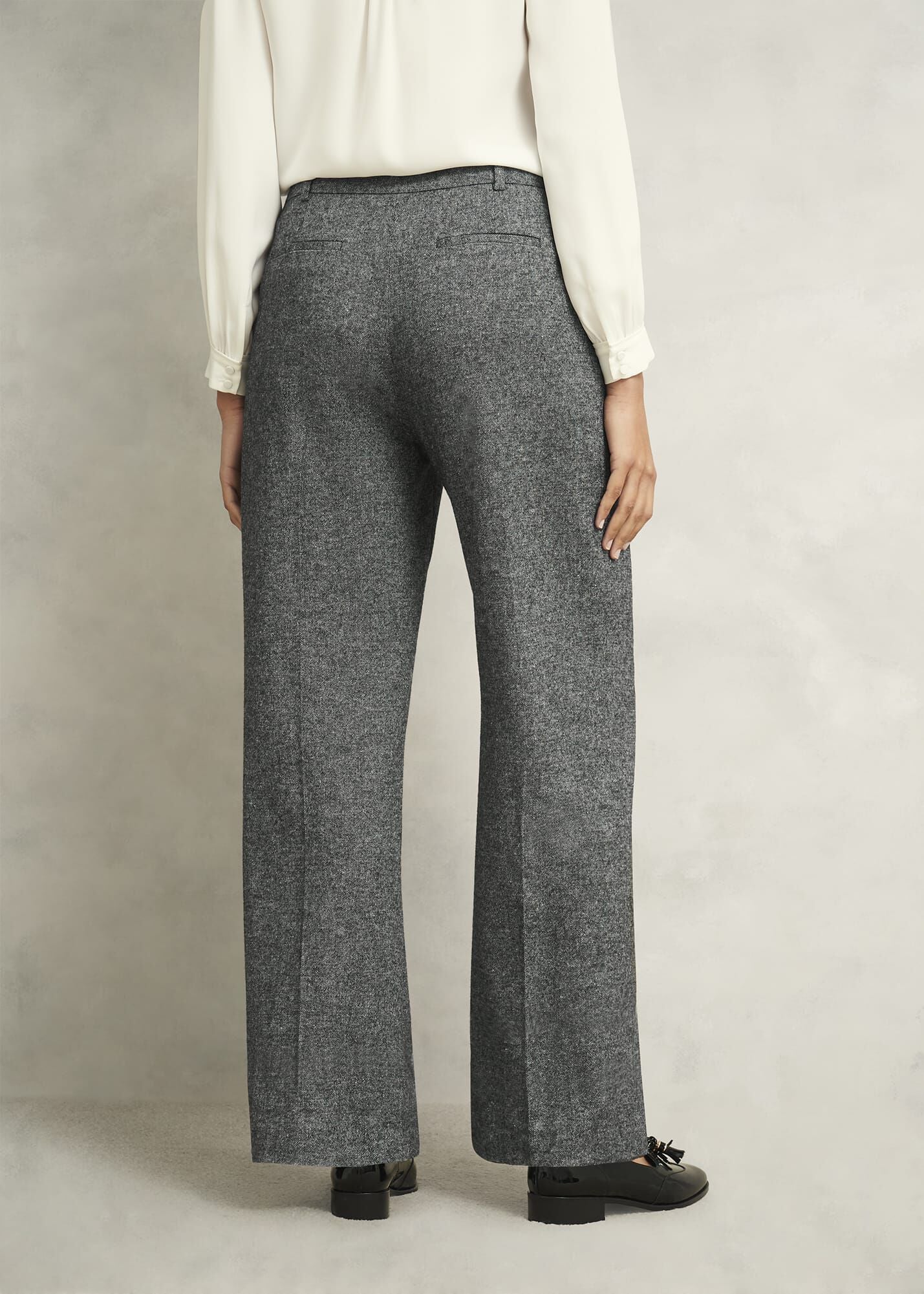 Emelie Wide Trouser With Wool