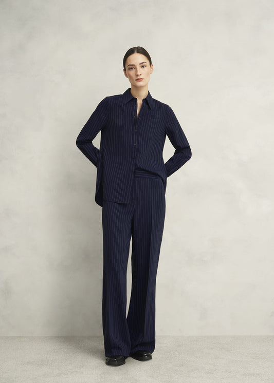 Hadley Pinstripe Trousers