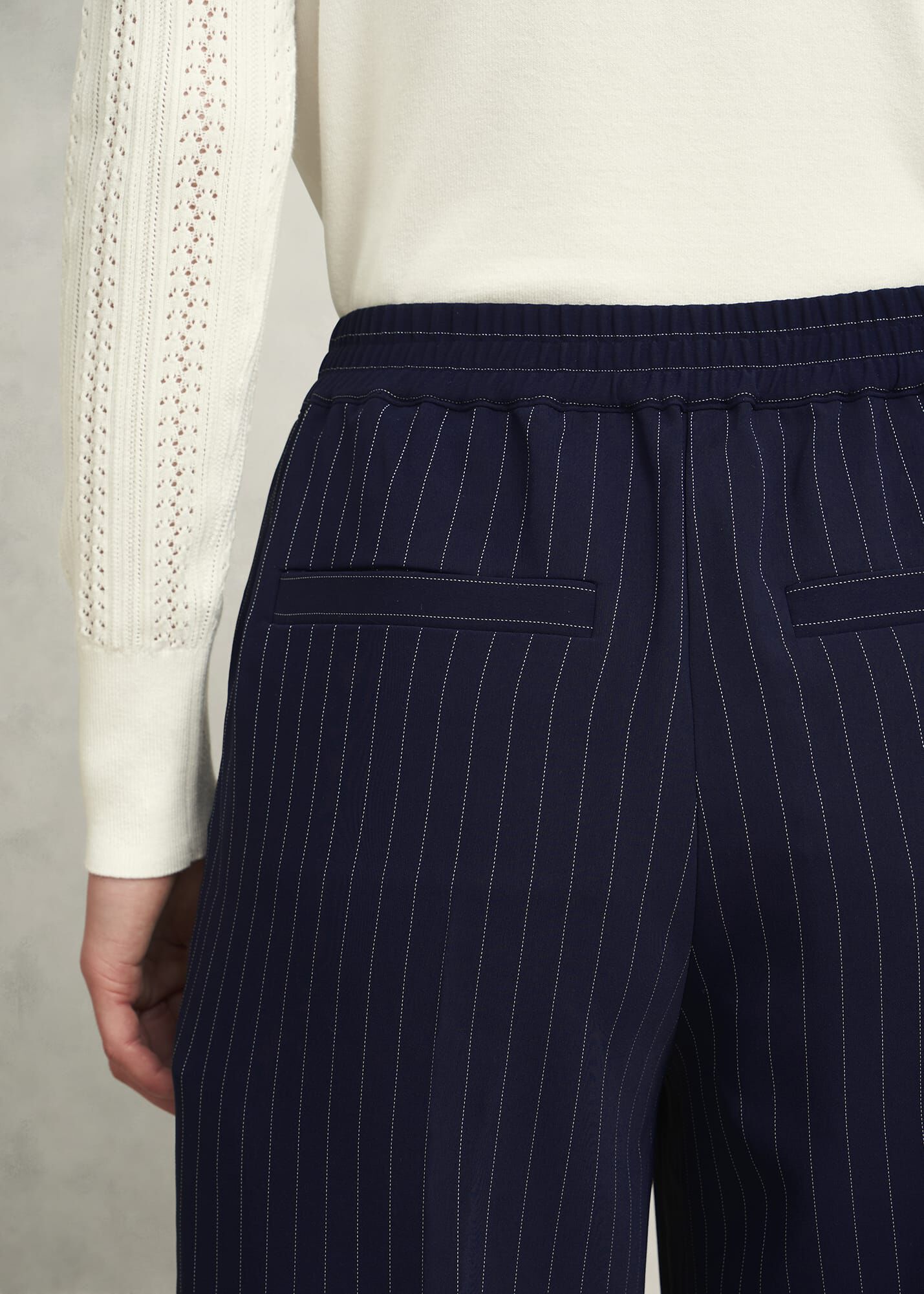 Hadley Pinstripe Trousers