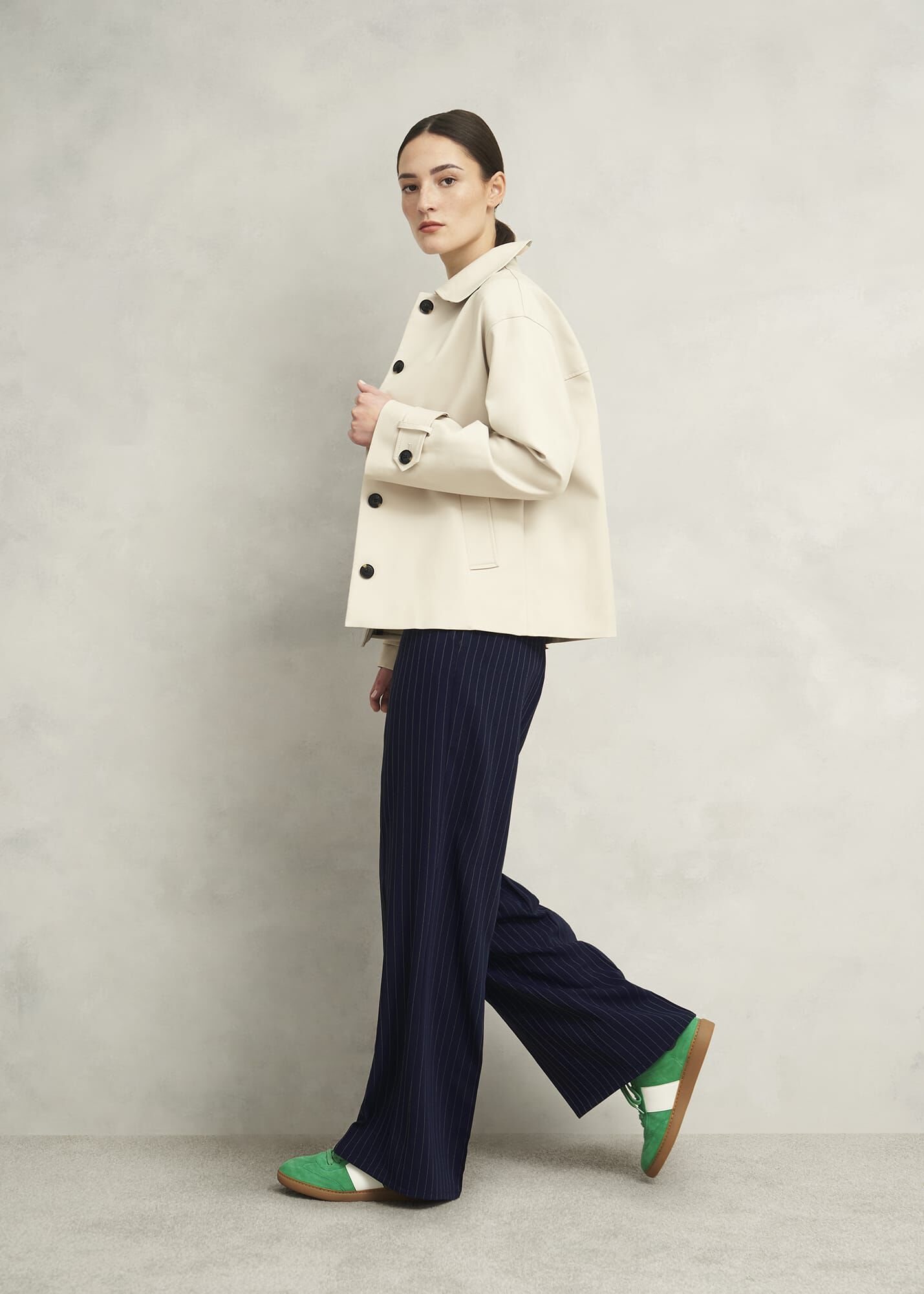 Hadley Pinstripe Trousers