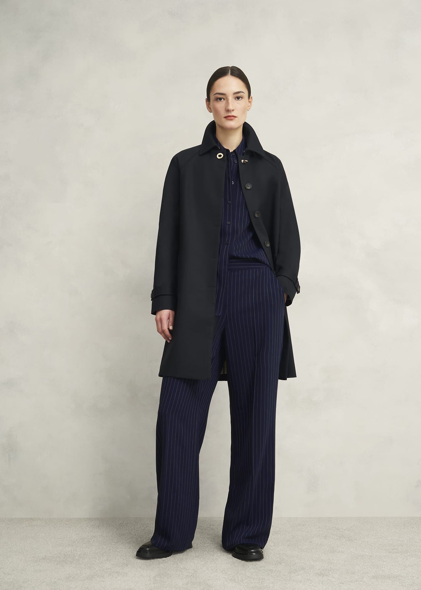 Hadley Pinstripe Trousers
