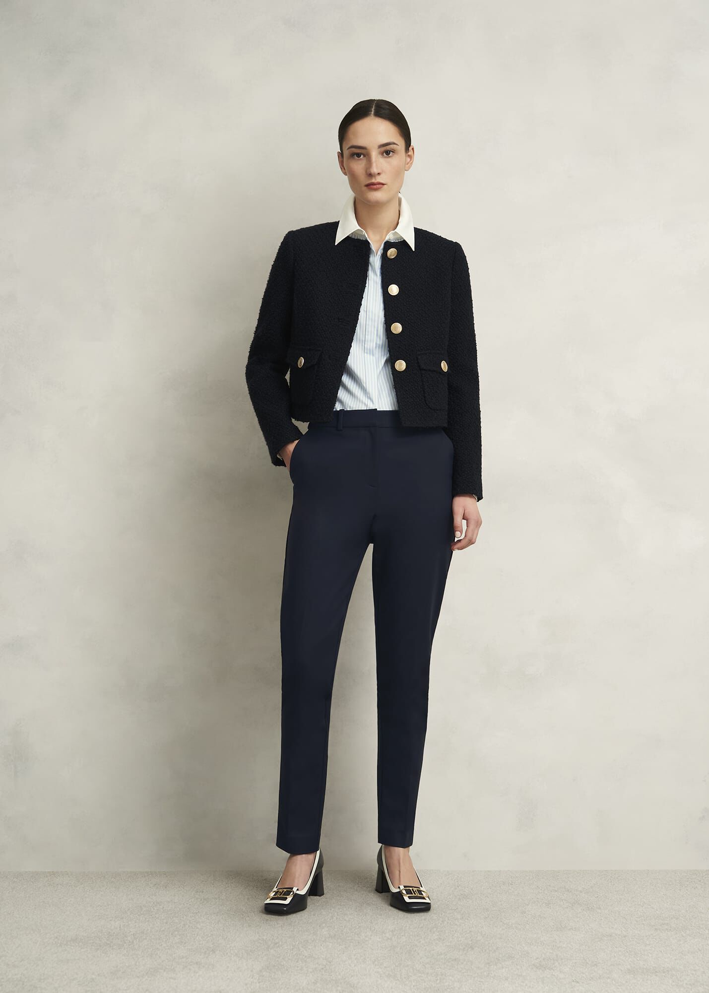 Petite Nicky Tapered Travel Trousers