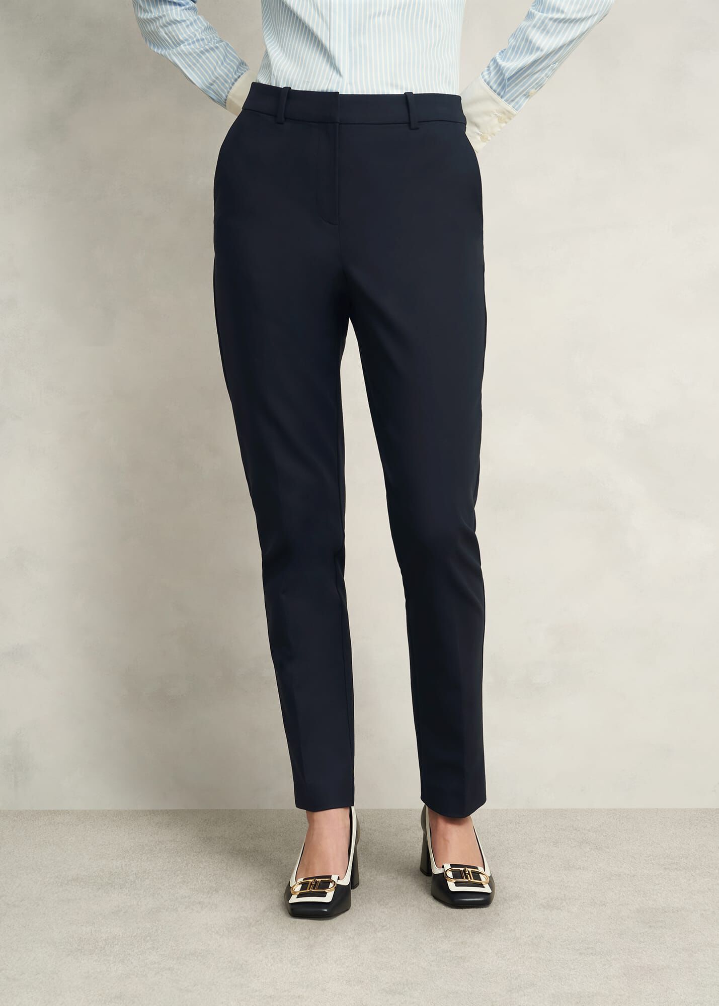 Petite Nicky Tapered Travel Trousers