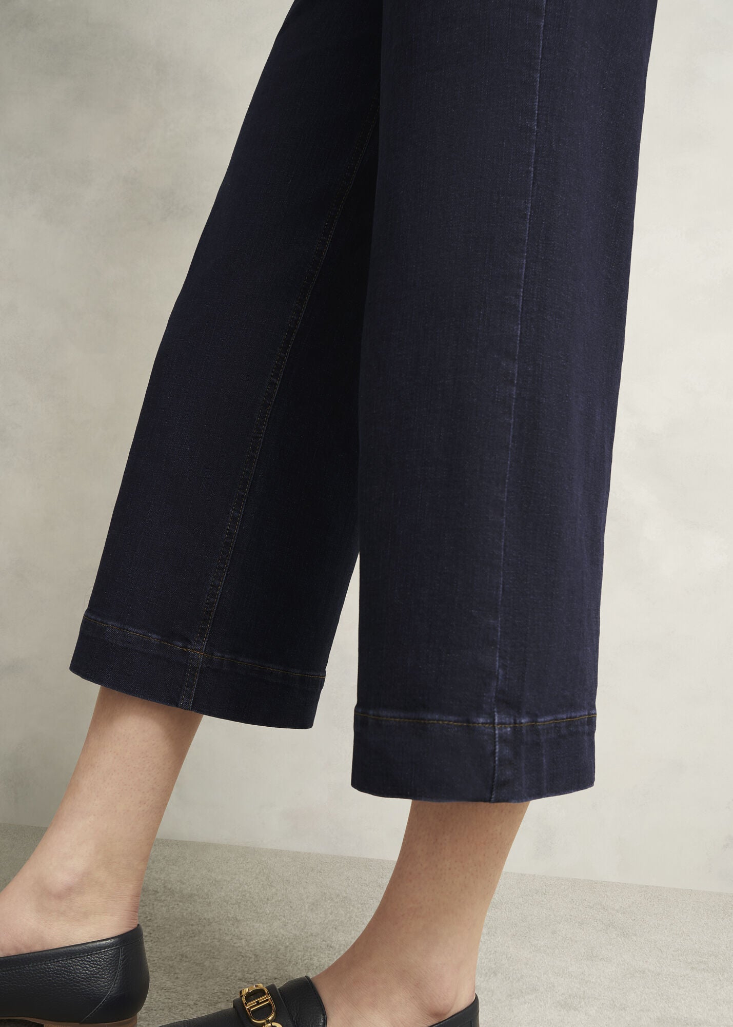 Brinley Crop Wide Leg Jeans