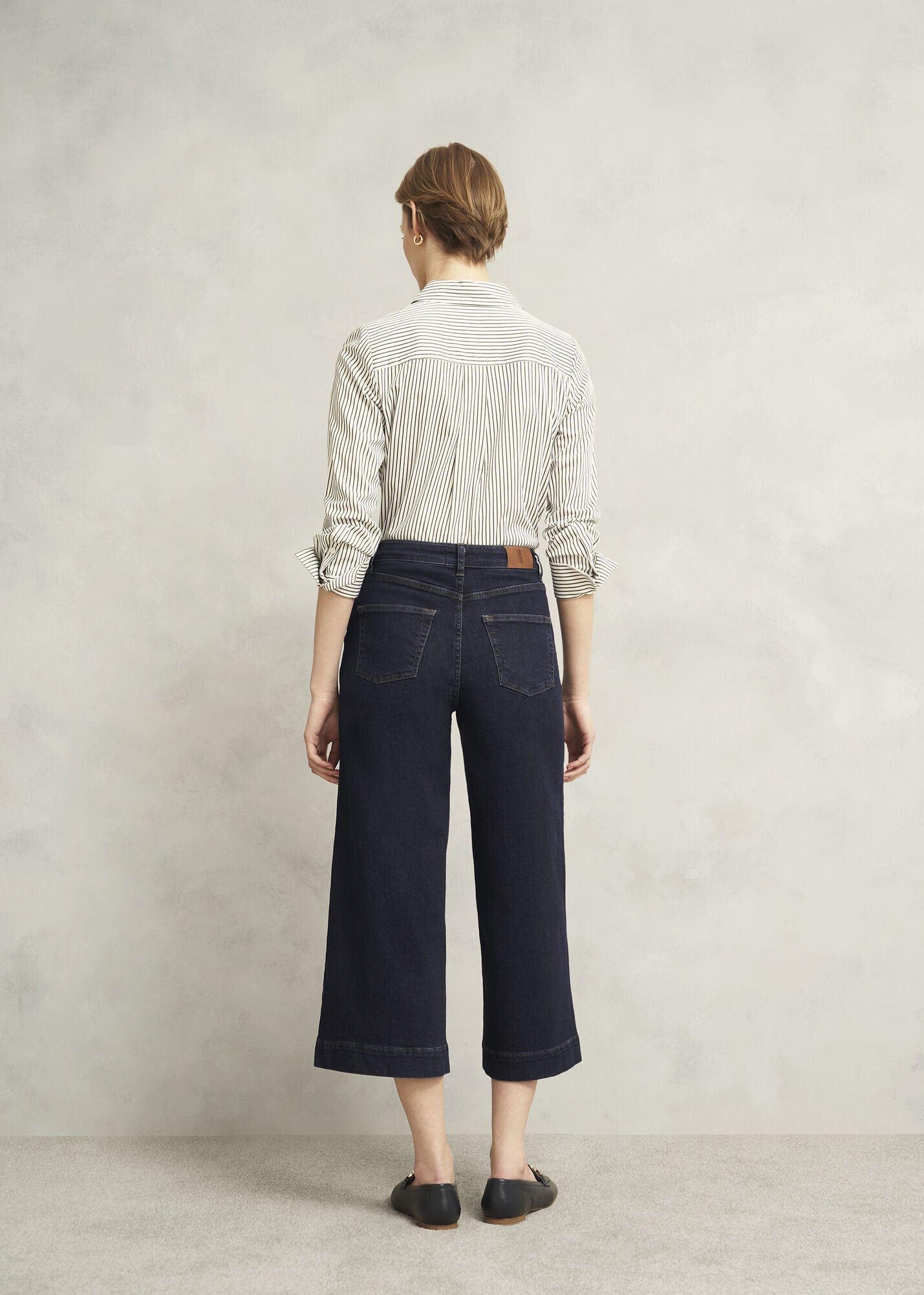 Brinley Crop Wide Leg Jeans
