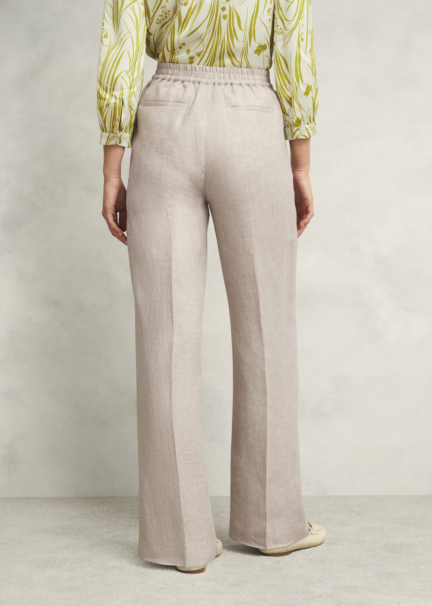 Alessia Linen Wide Trousers