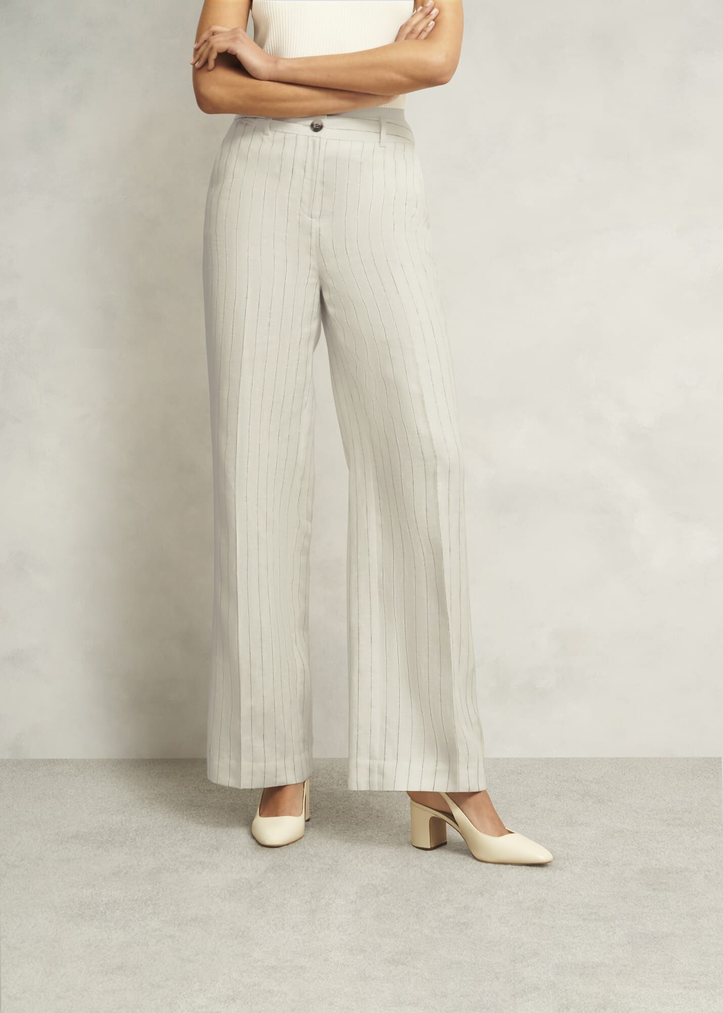 Groombridge Linen Wide Trousers