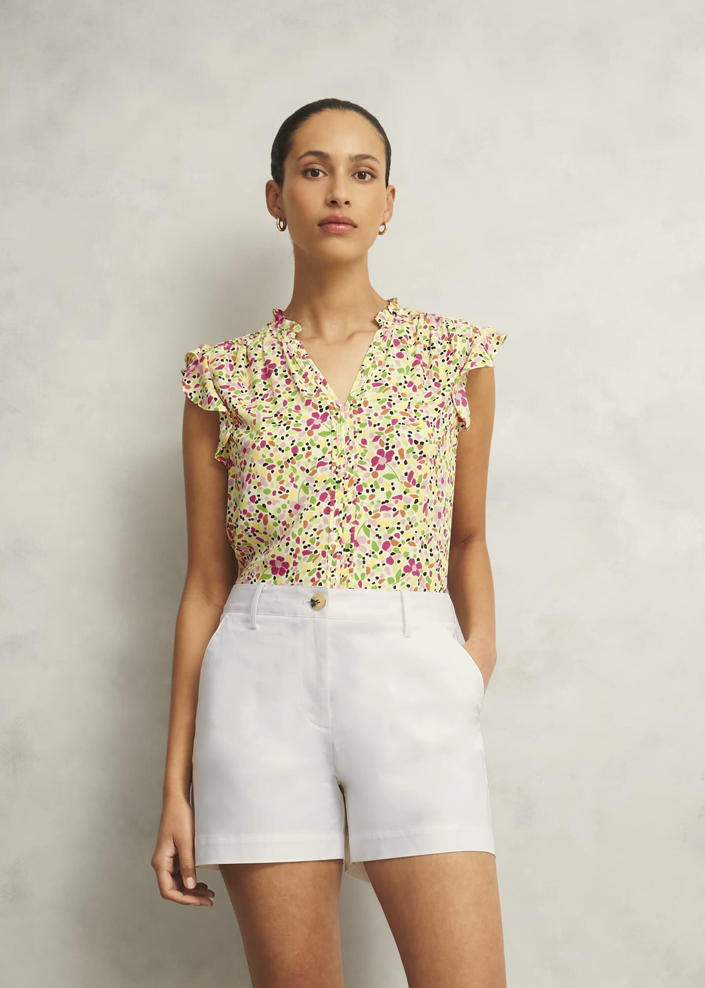 Reena Cotton Shorts