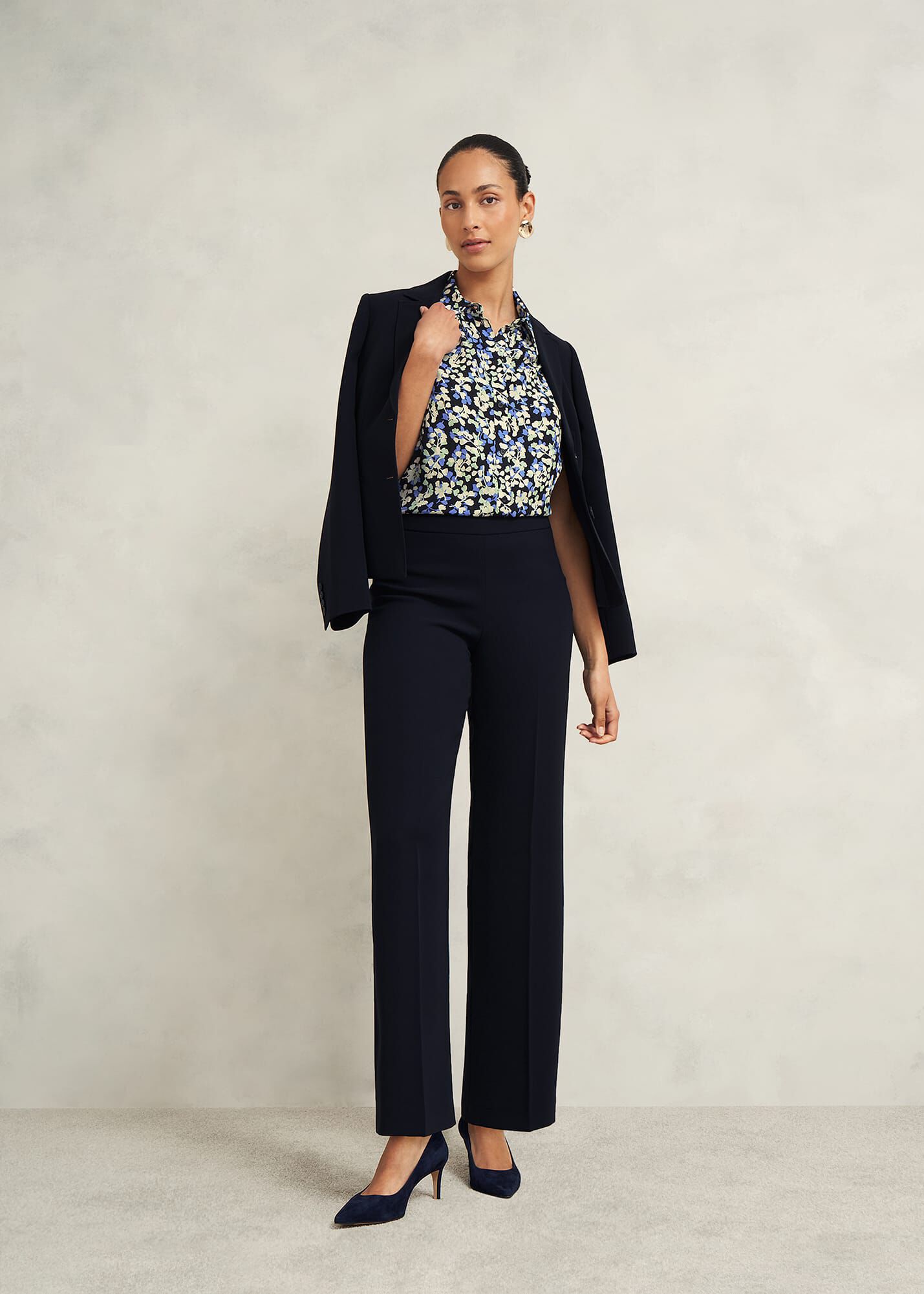 Petite Mel Wide Trousers