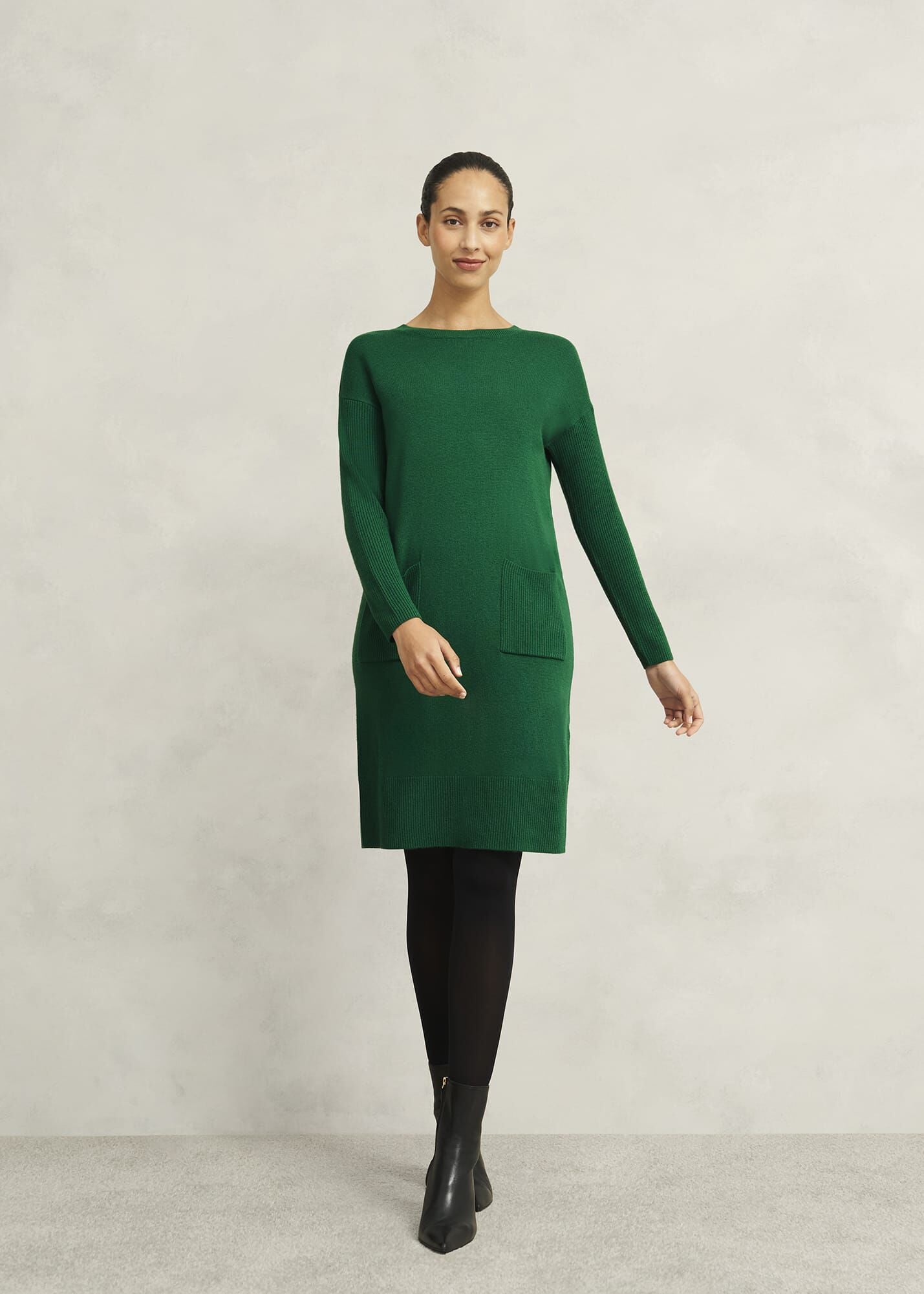 Devora Knitted Dress With Cashmere