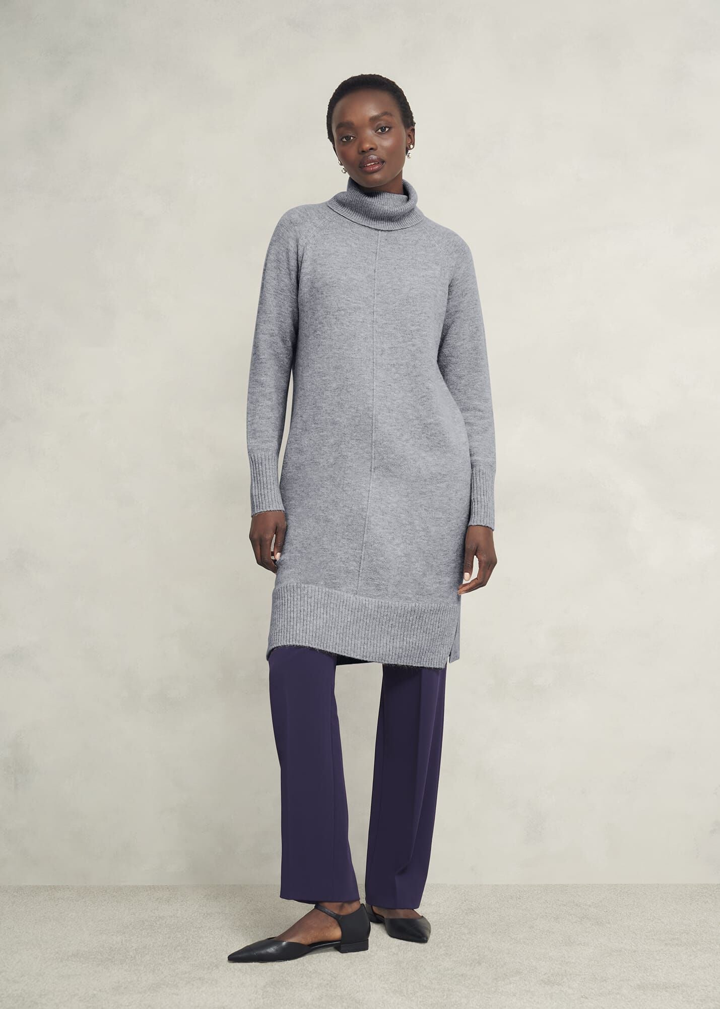Nessa Knitted Dress With Alpaca
