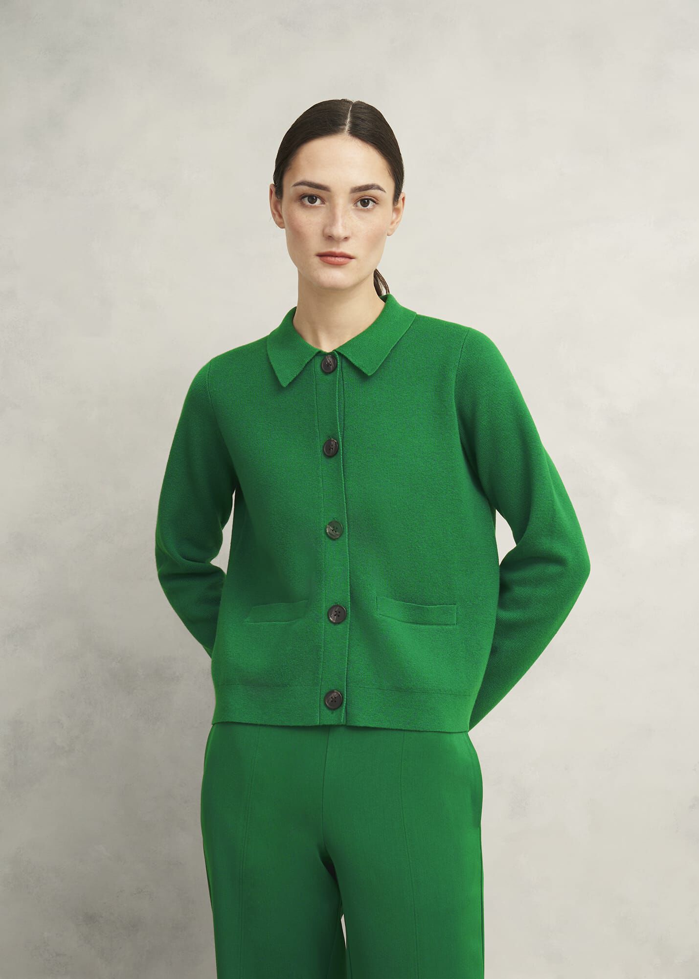 Mia Cotton Wool Knitted Jacket