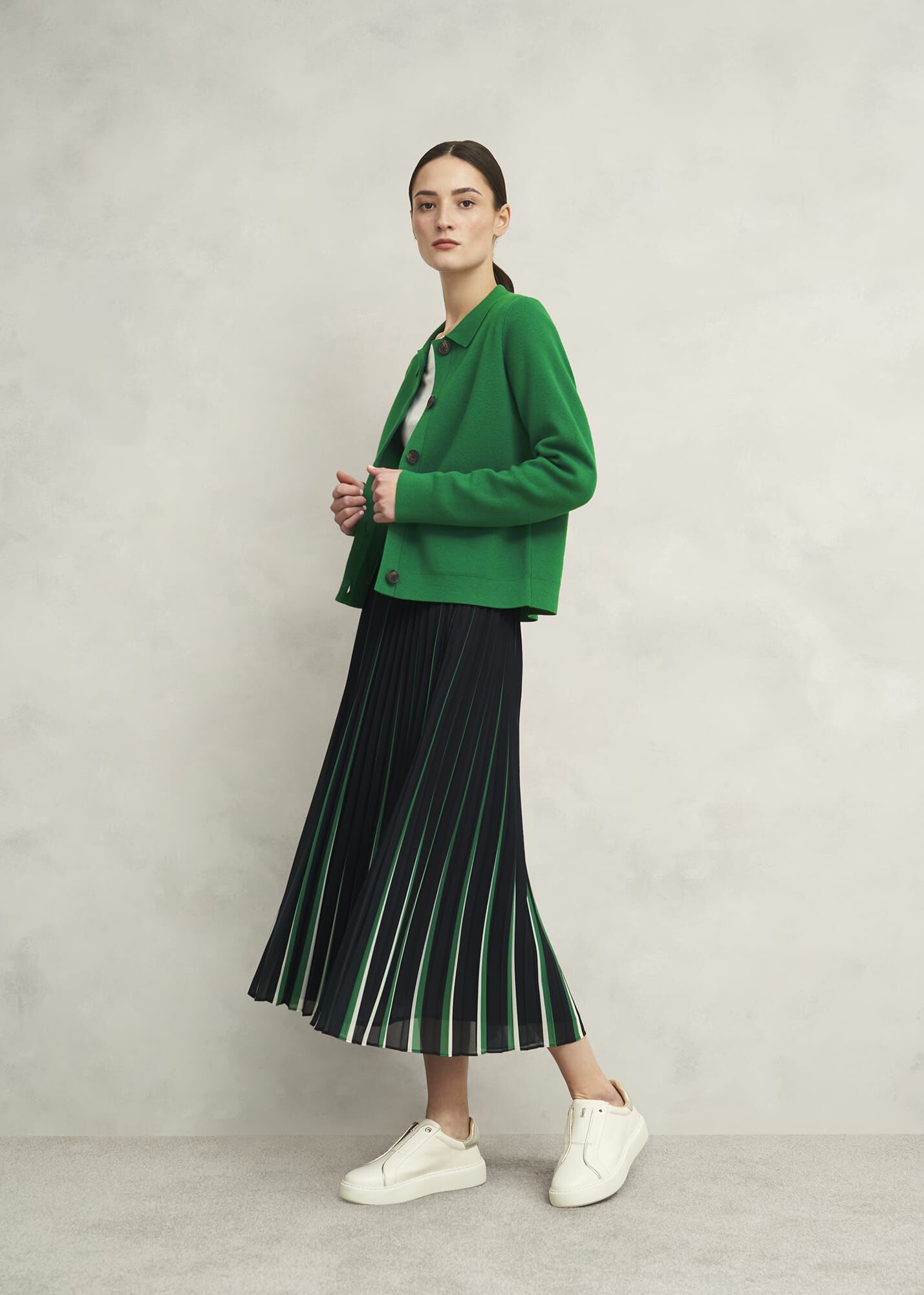 Mia Cotton Wool Knitted Jacket