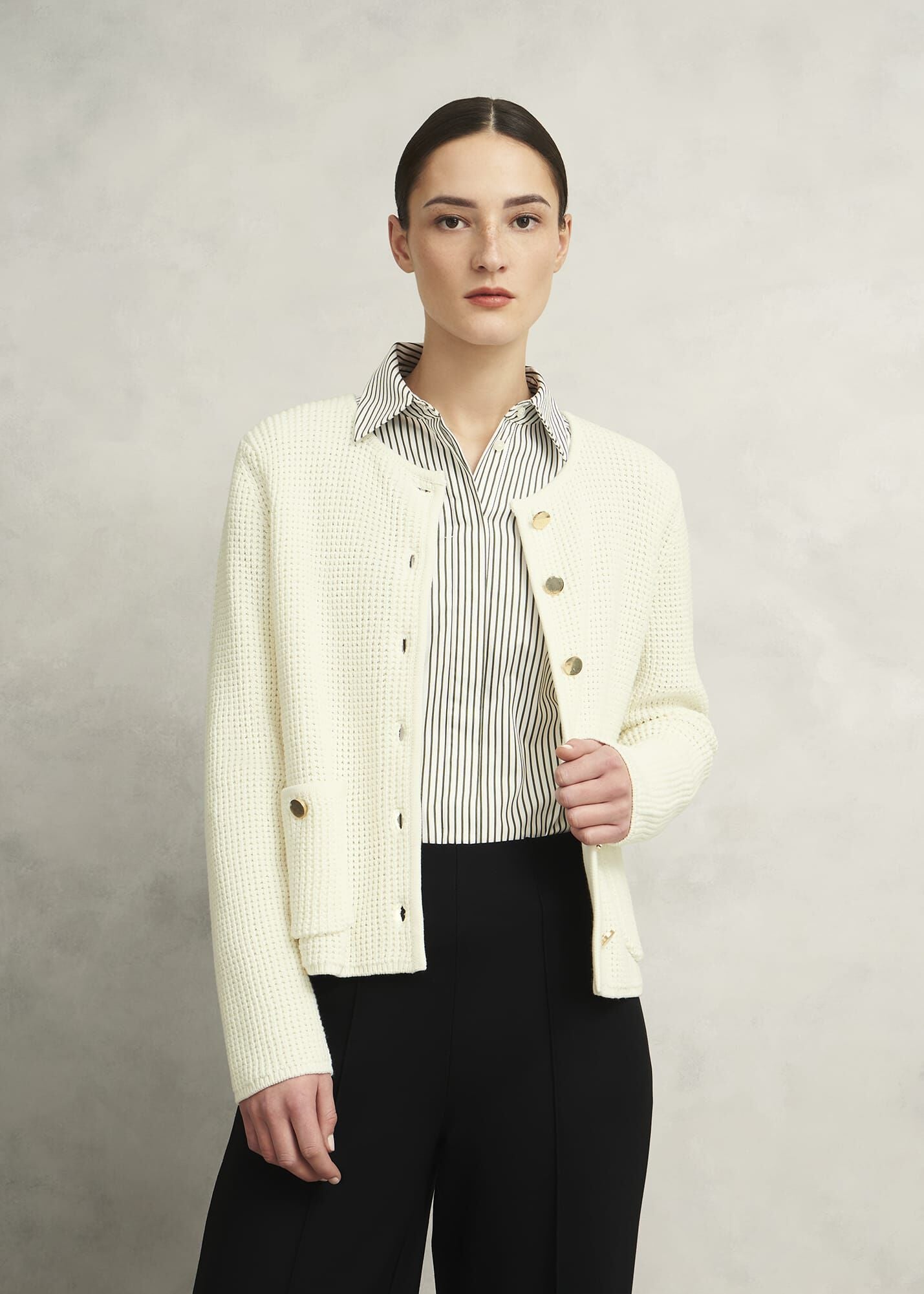 Adela Cotton Knitted Jacket