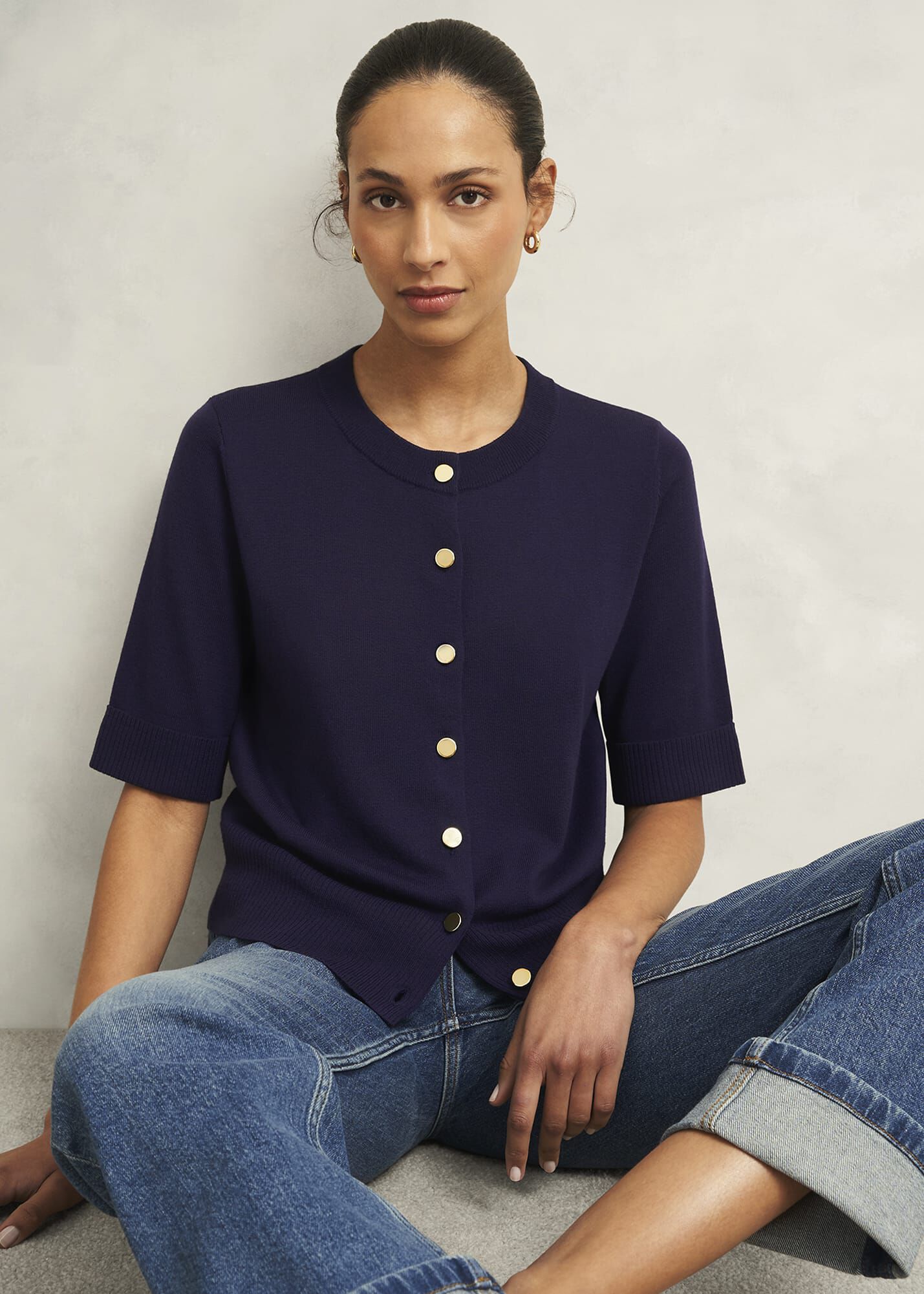 Leanne Cardigan With Wool