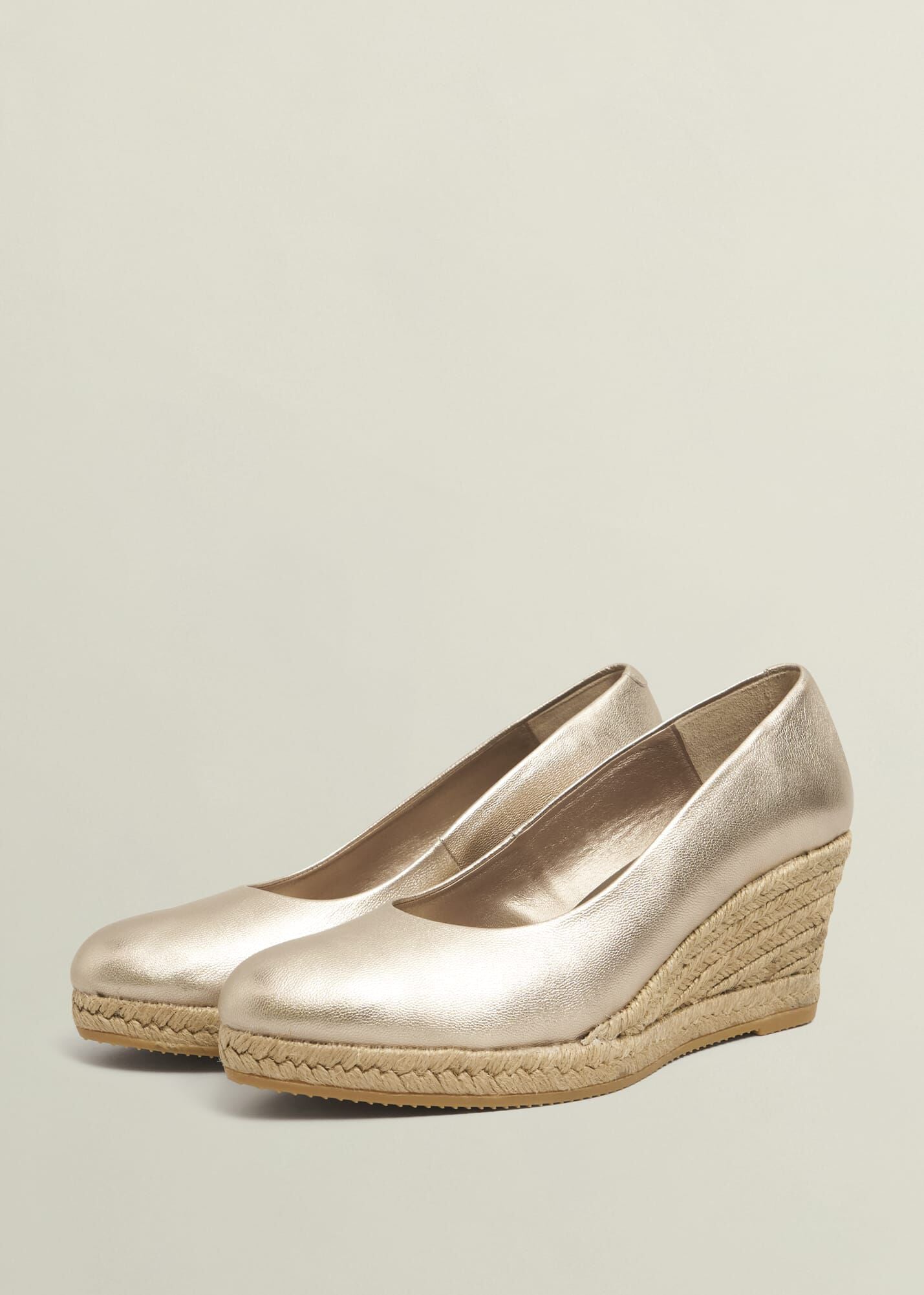 Anna Leather Espadrilles
