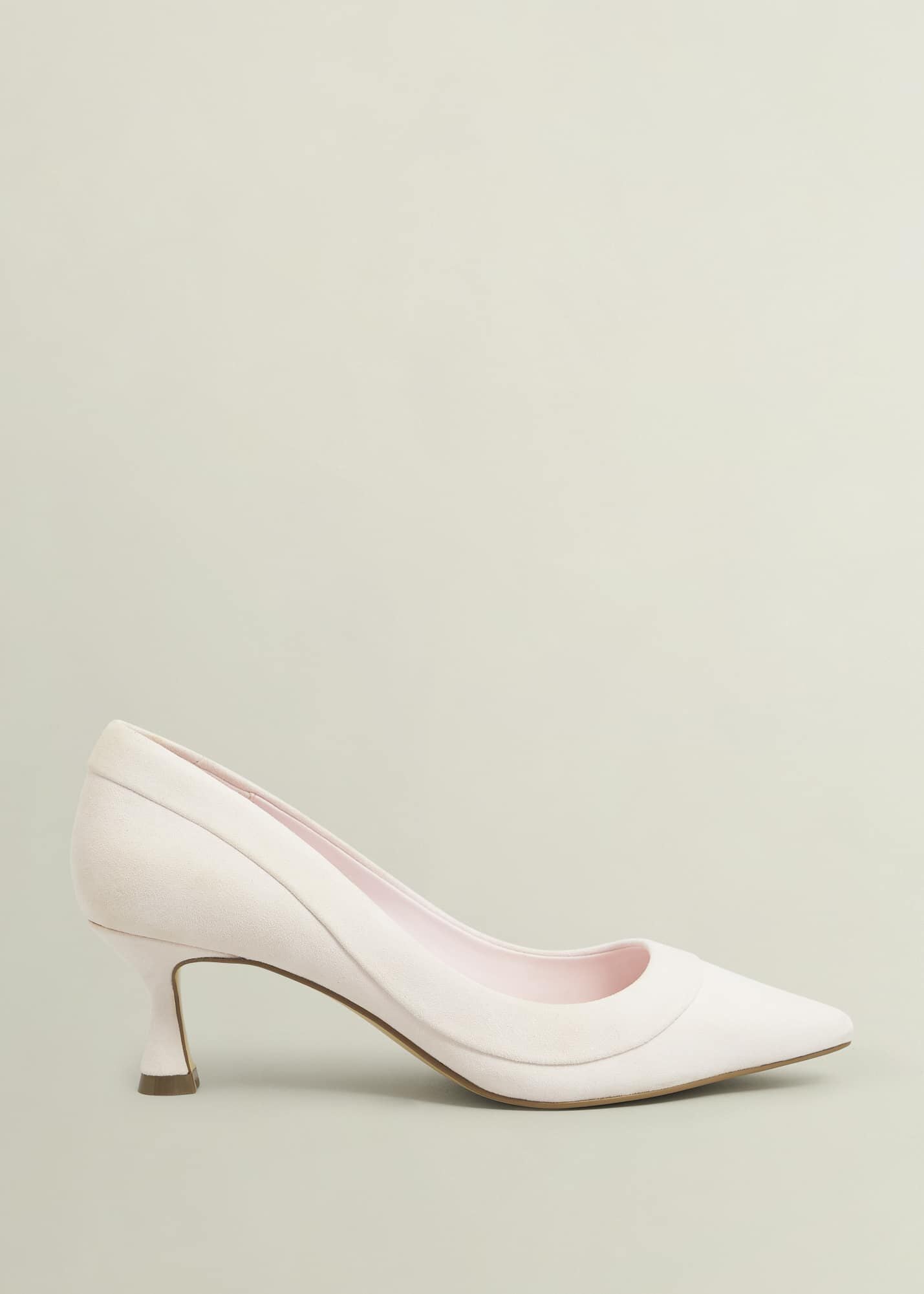 Faye Suede Court Shoes