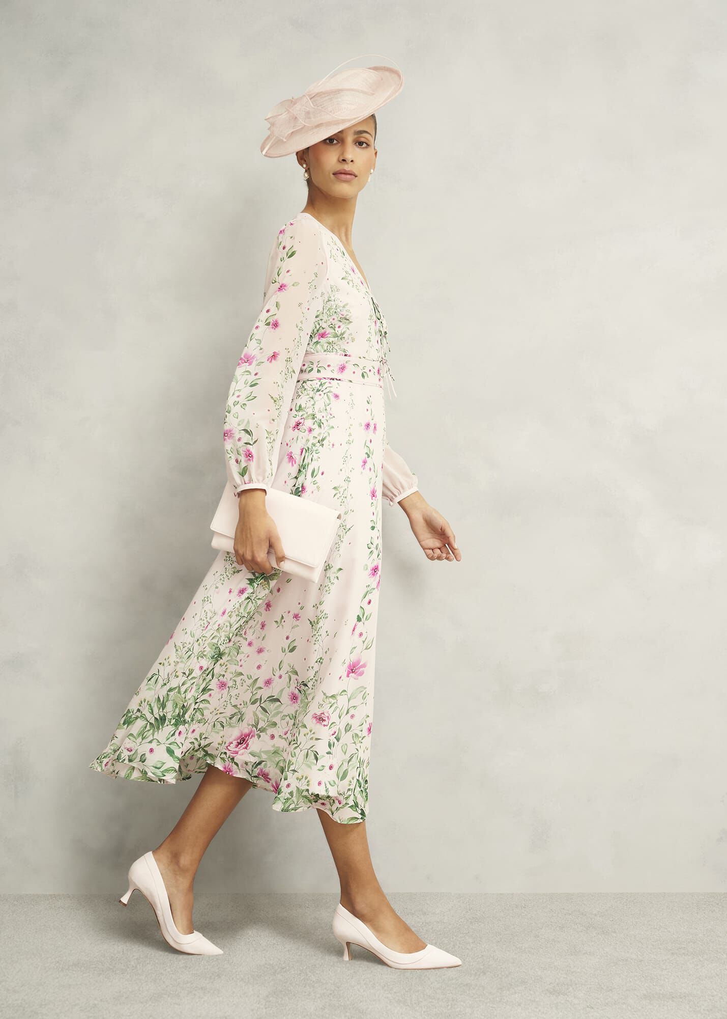 Faye Suede Court Shoes