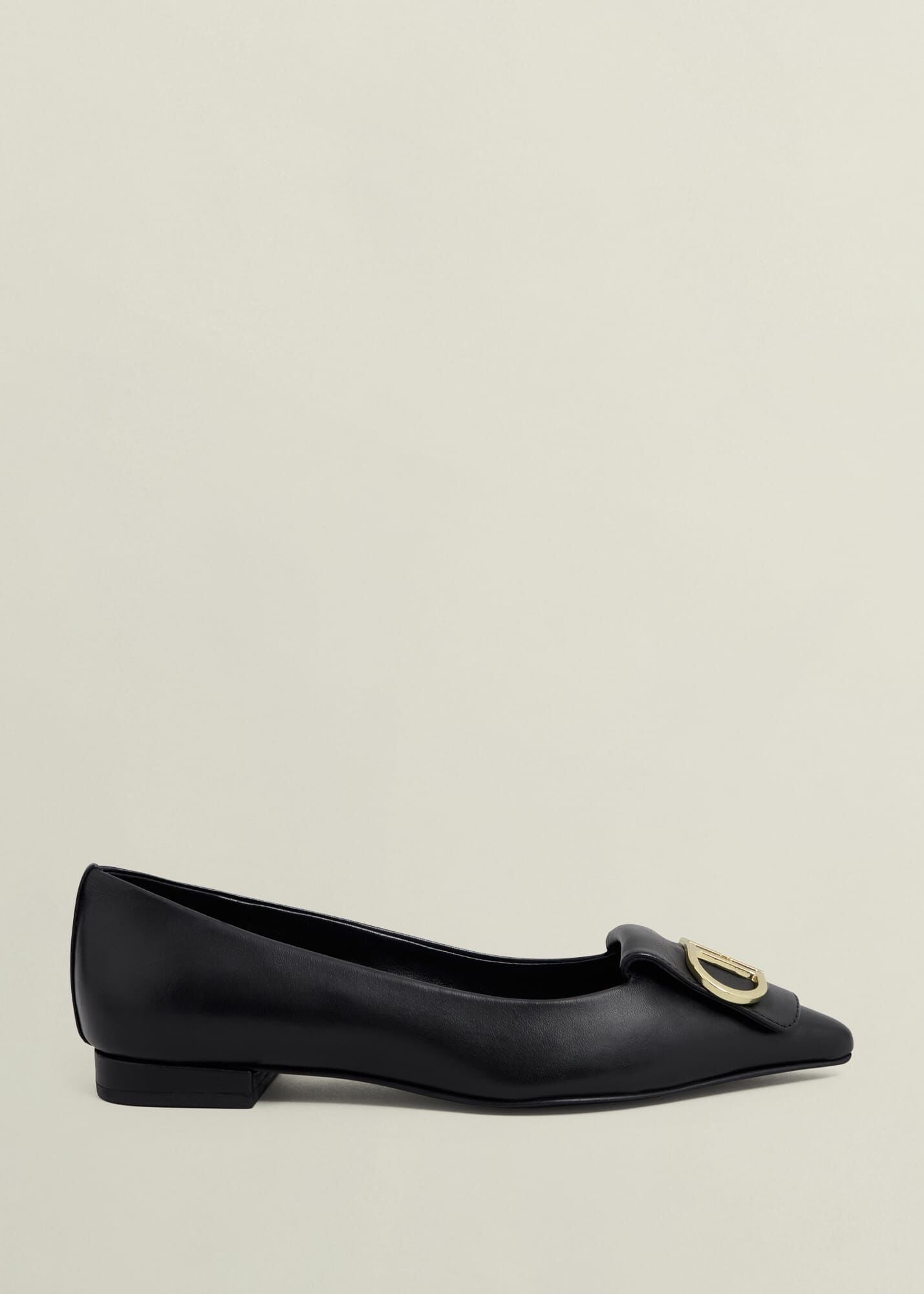 Leah Leather Pointed Flats