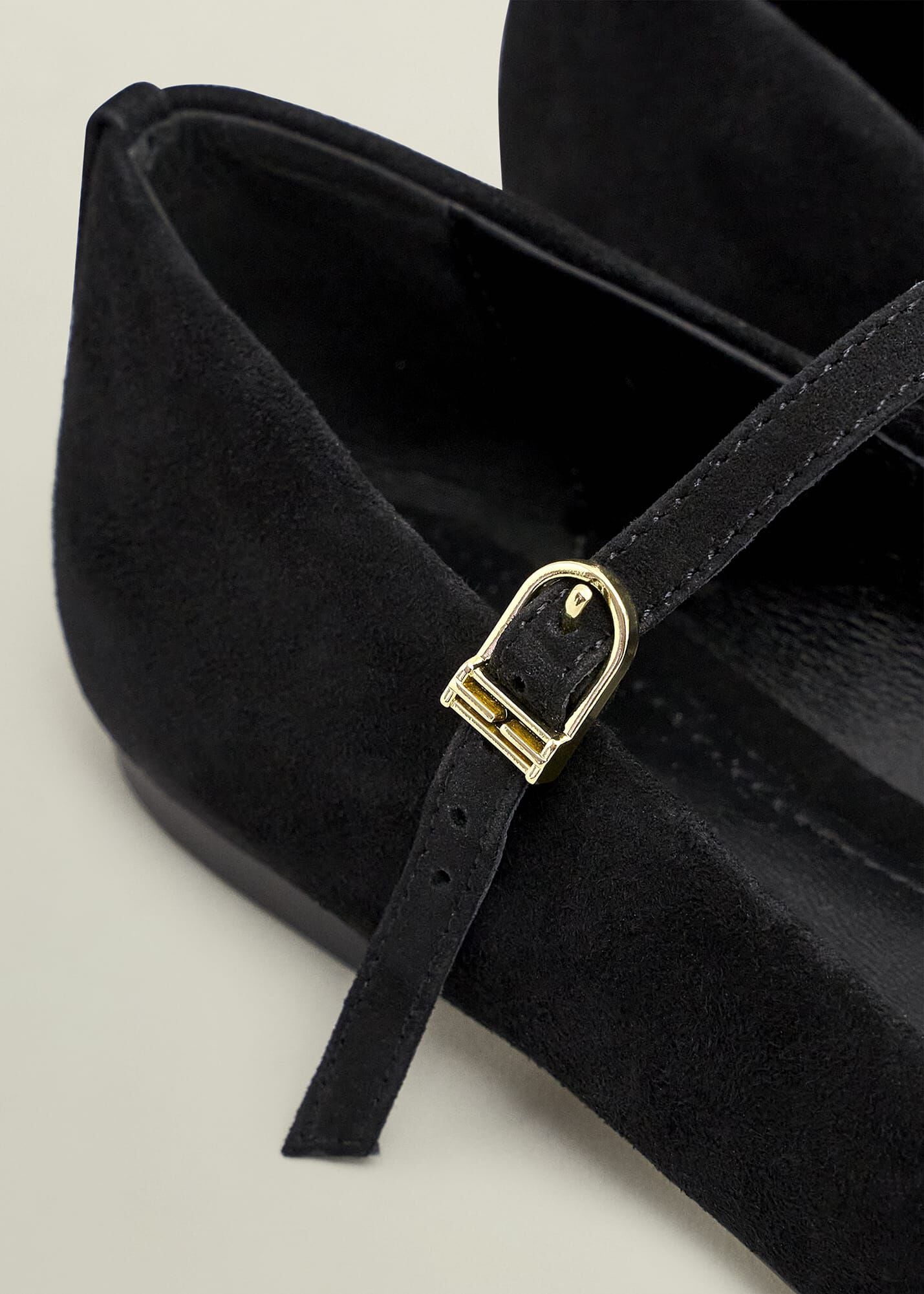 Suede Chrissy Mary Janes