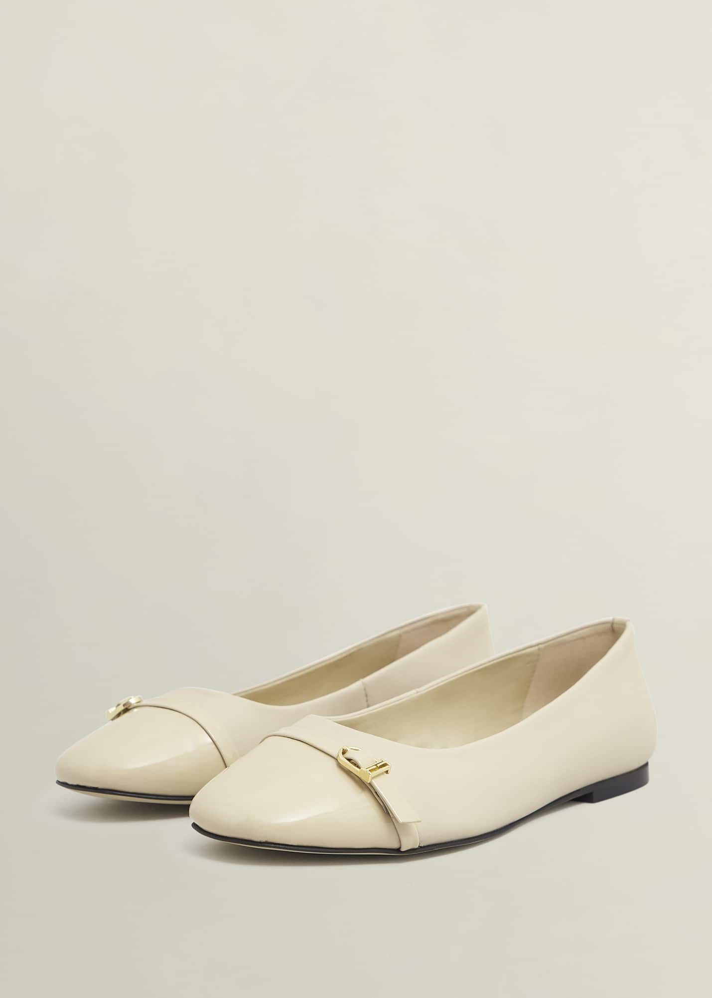 Kelly Leather Ballerinas