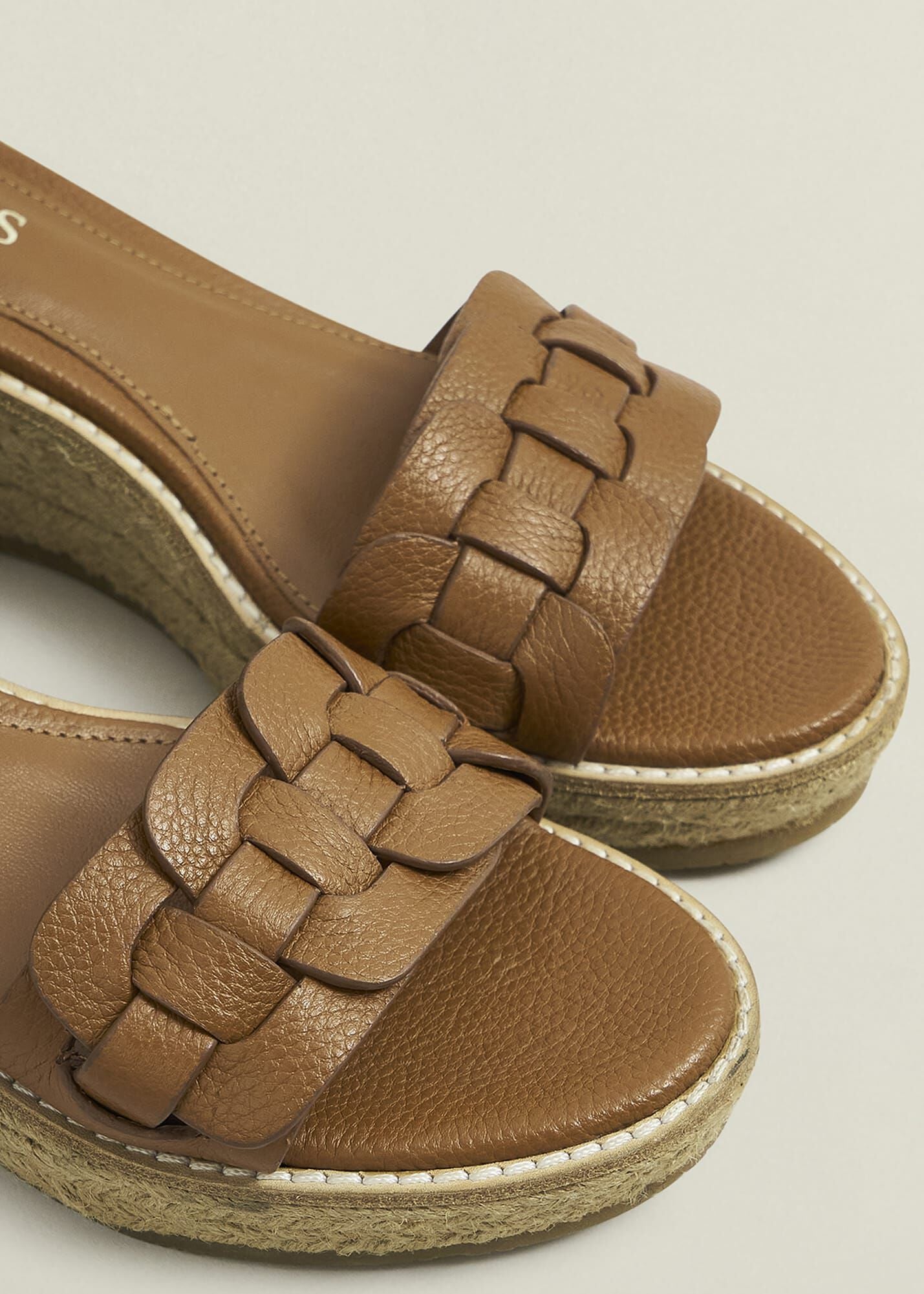 Francis Leather Espadrilles
