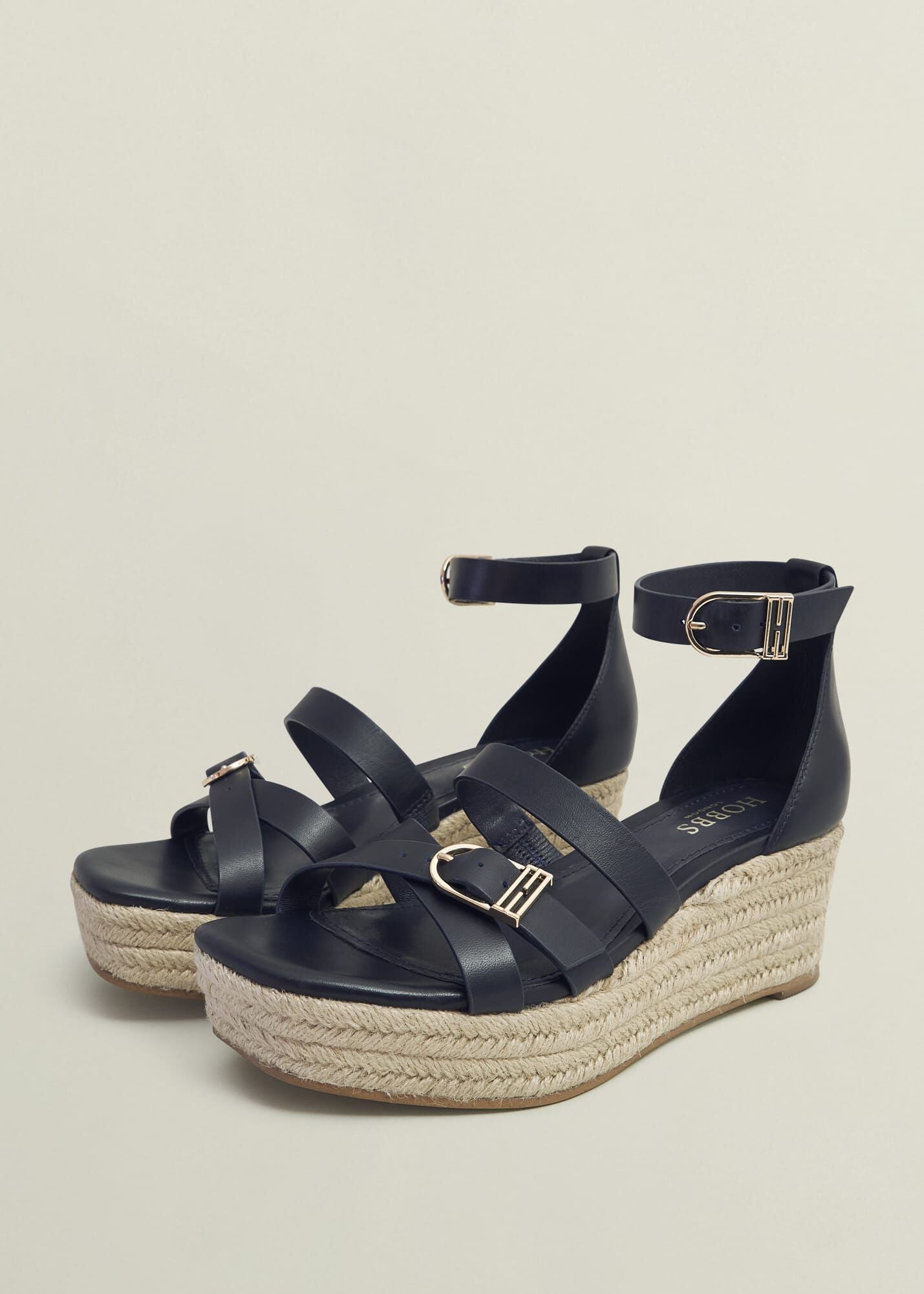 Paloma Leather Espadrilles