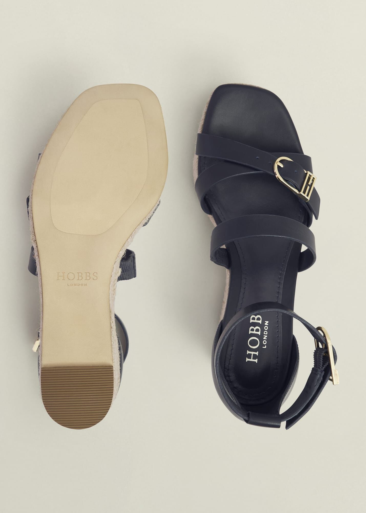 Paloma Leather Espadrilles