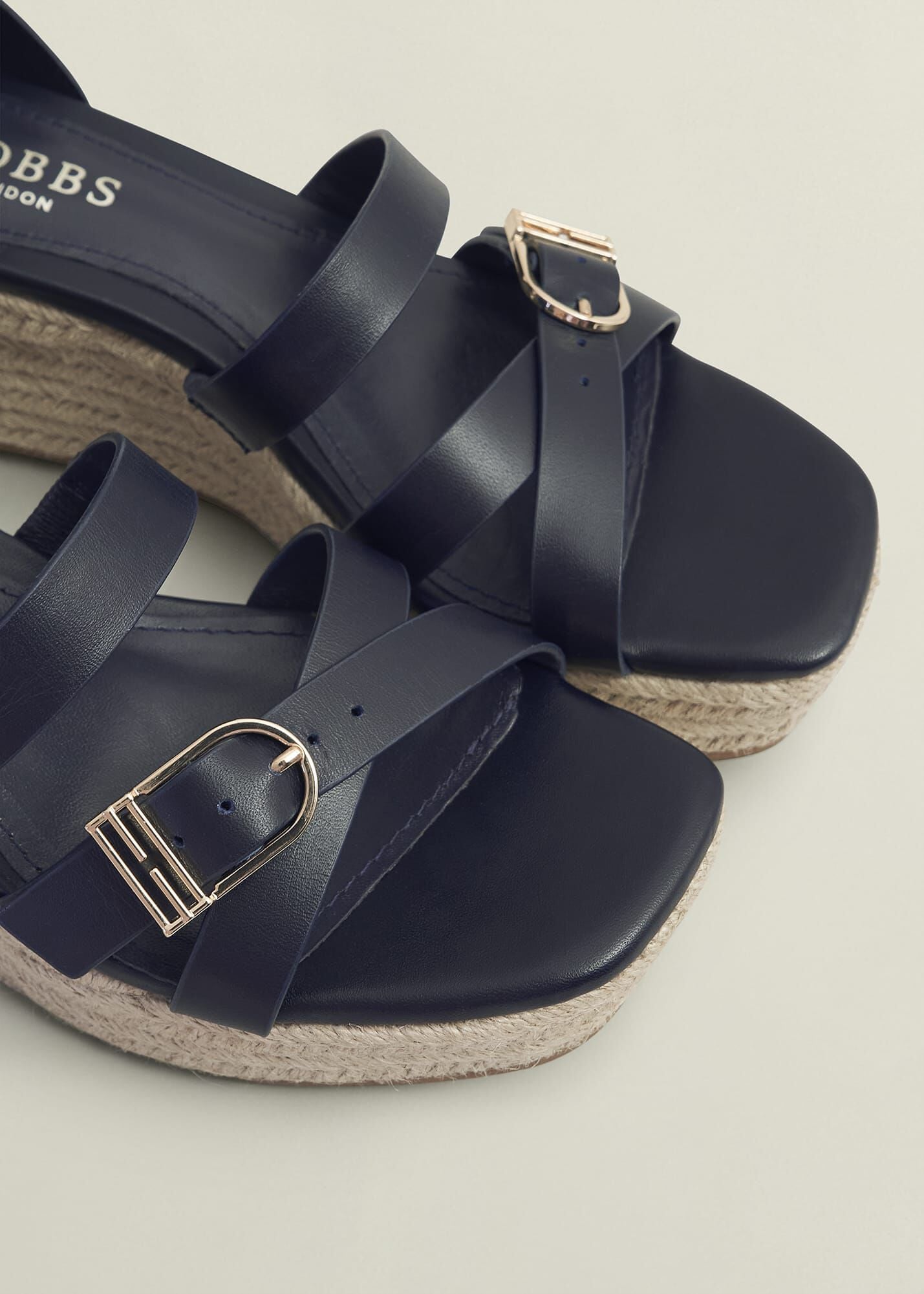 Paloma Leather Espadrilles