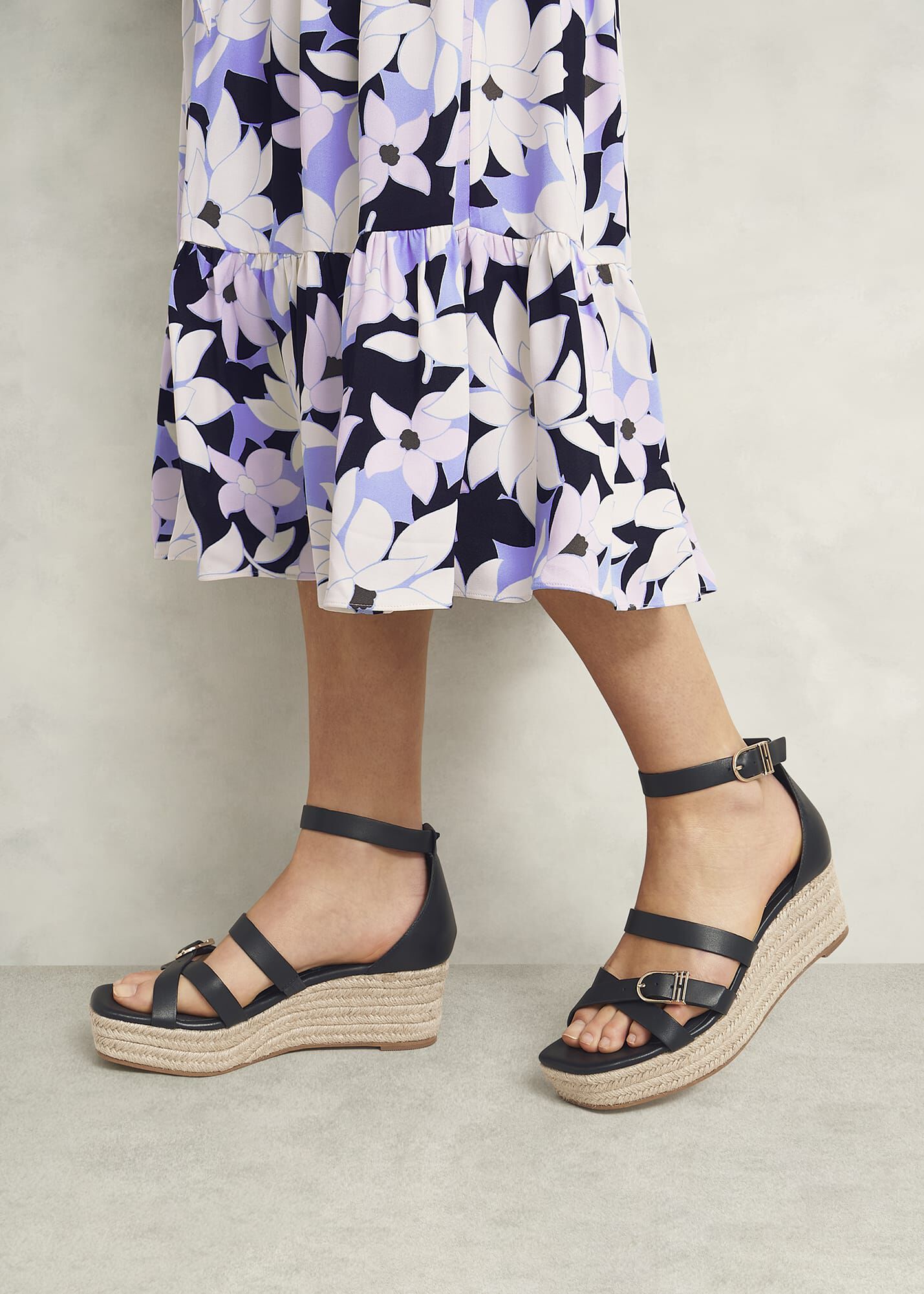 Paloma Leather Espadrilles