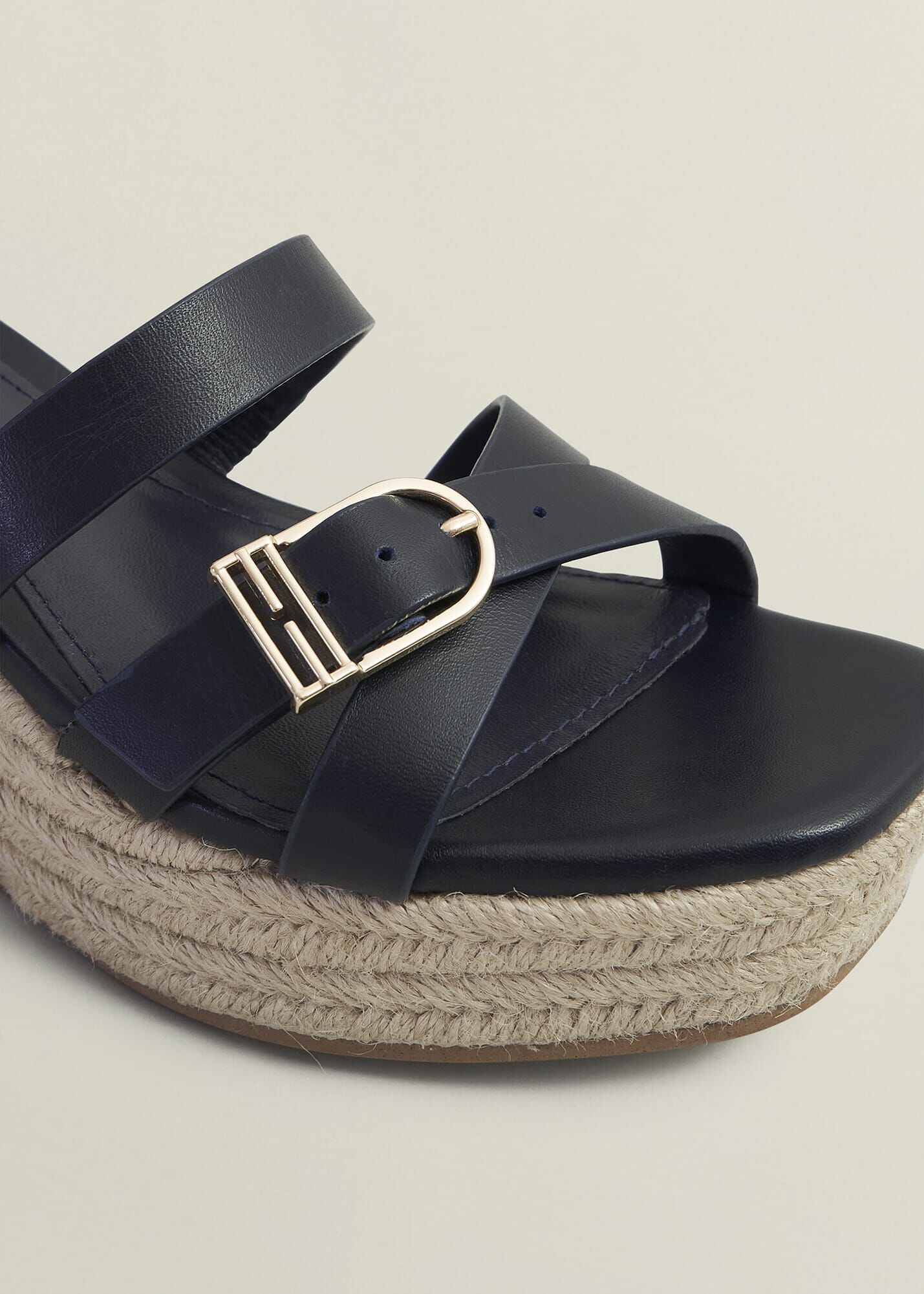 Paloma Leather Espadrilles