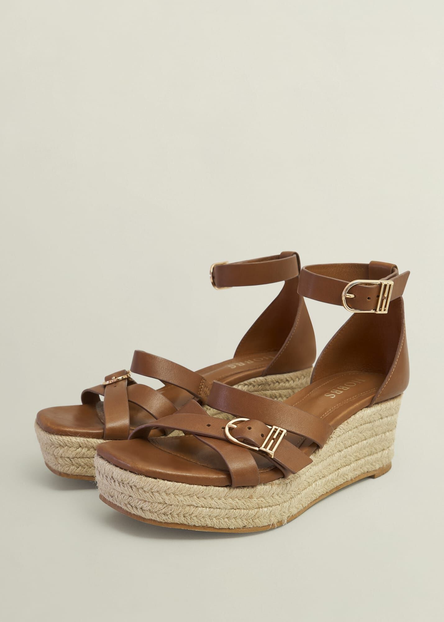 Paloma Leather Espadrilles