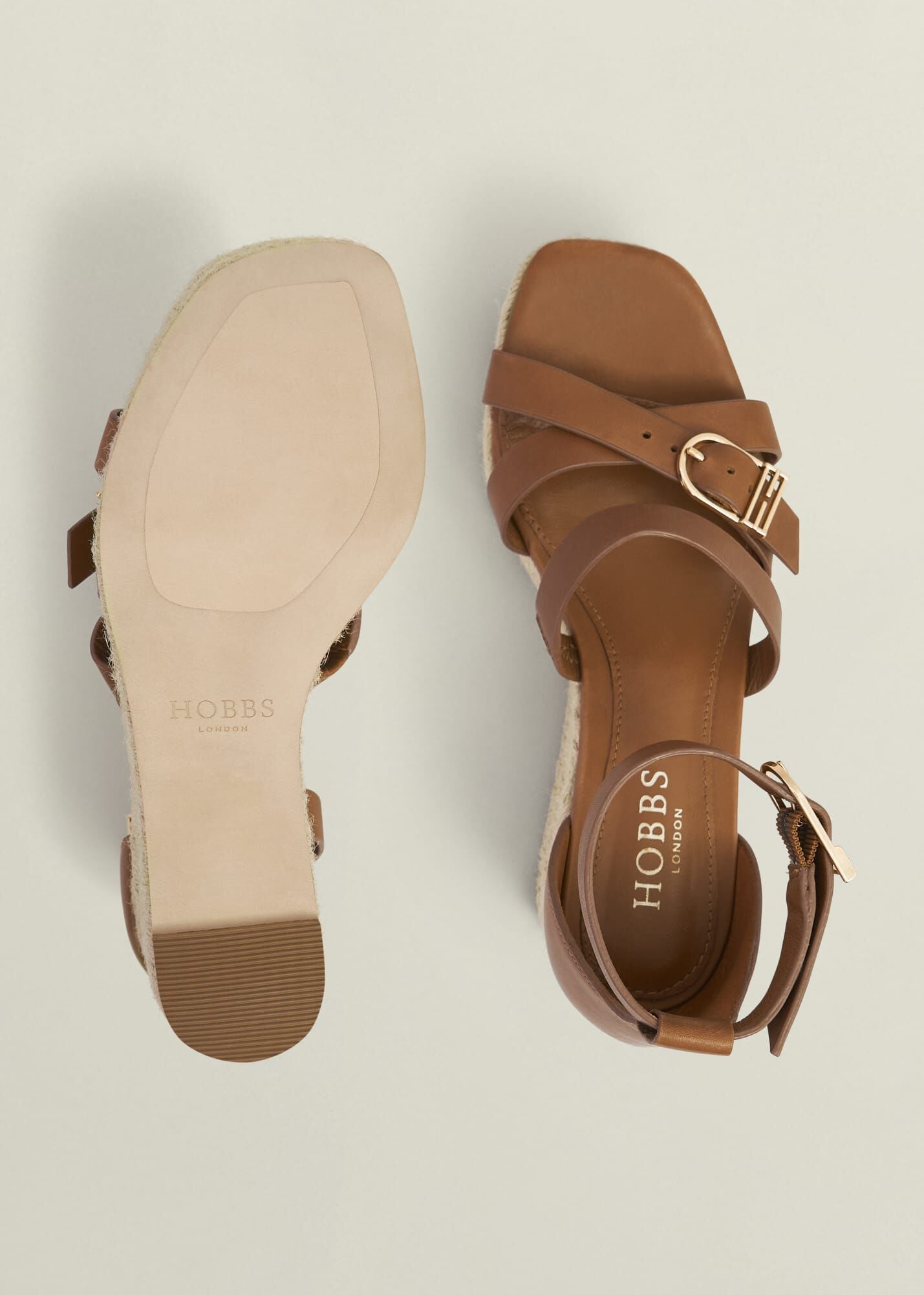 Paloma Leather Espadrilles