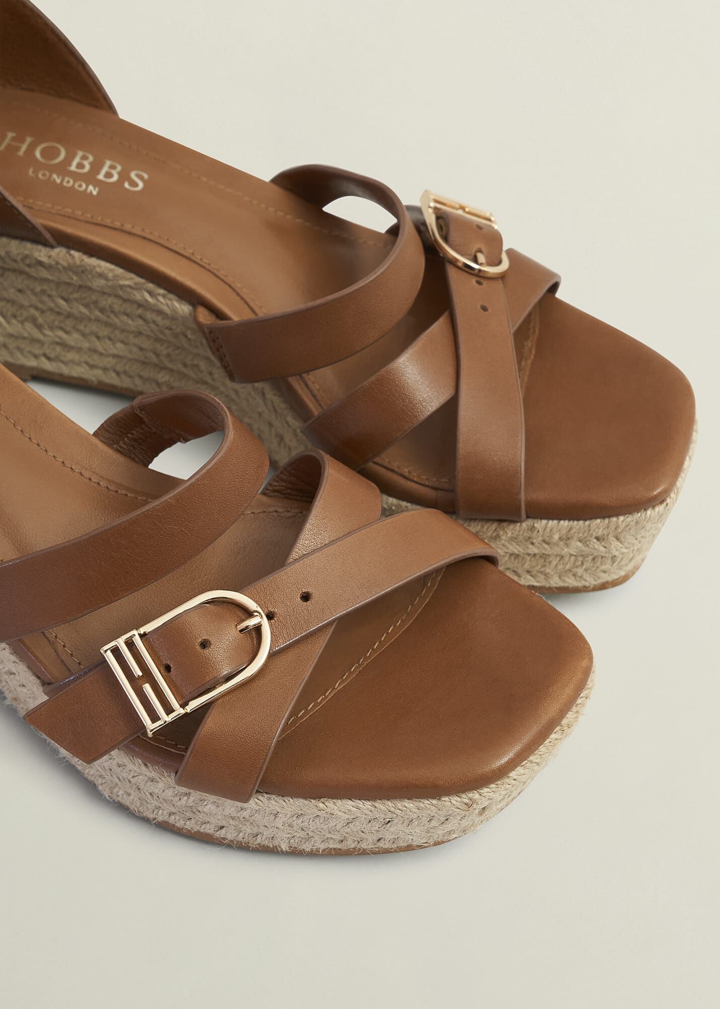 Paloma Leather Espadrilles