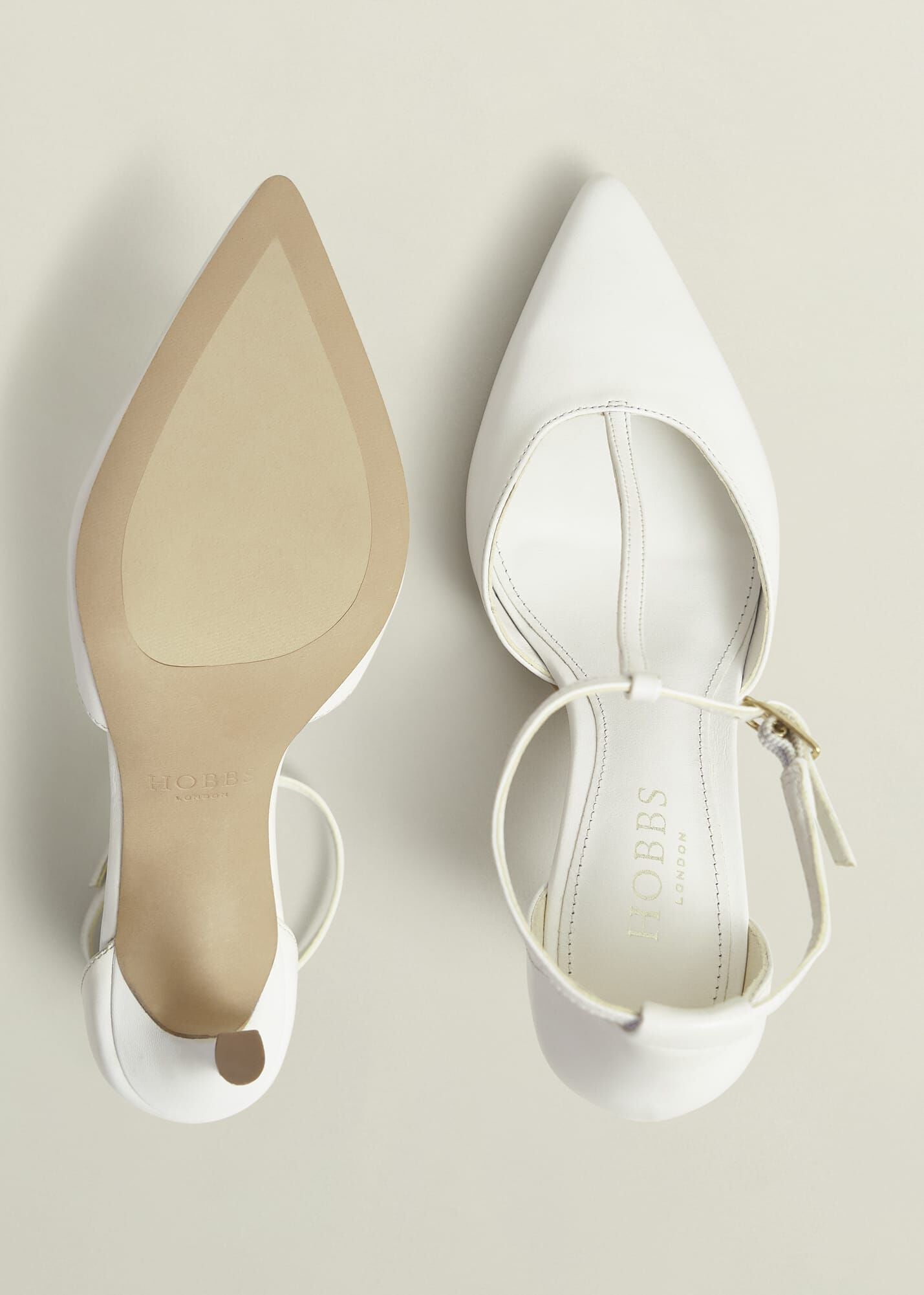 Alice T-Bar Leather Courts