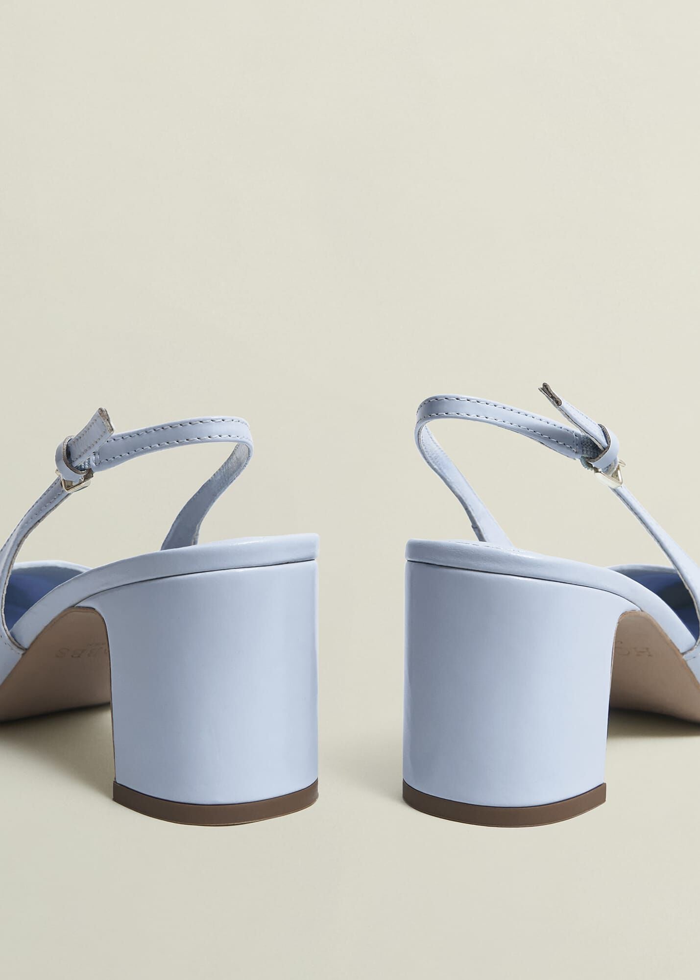 Lily Leather Slingbacks