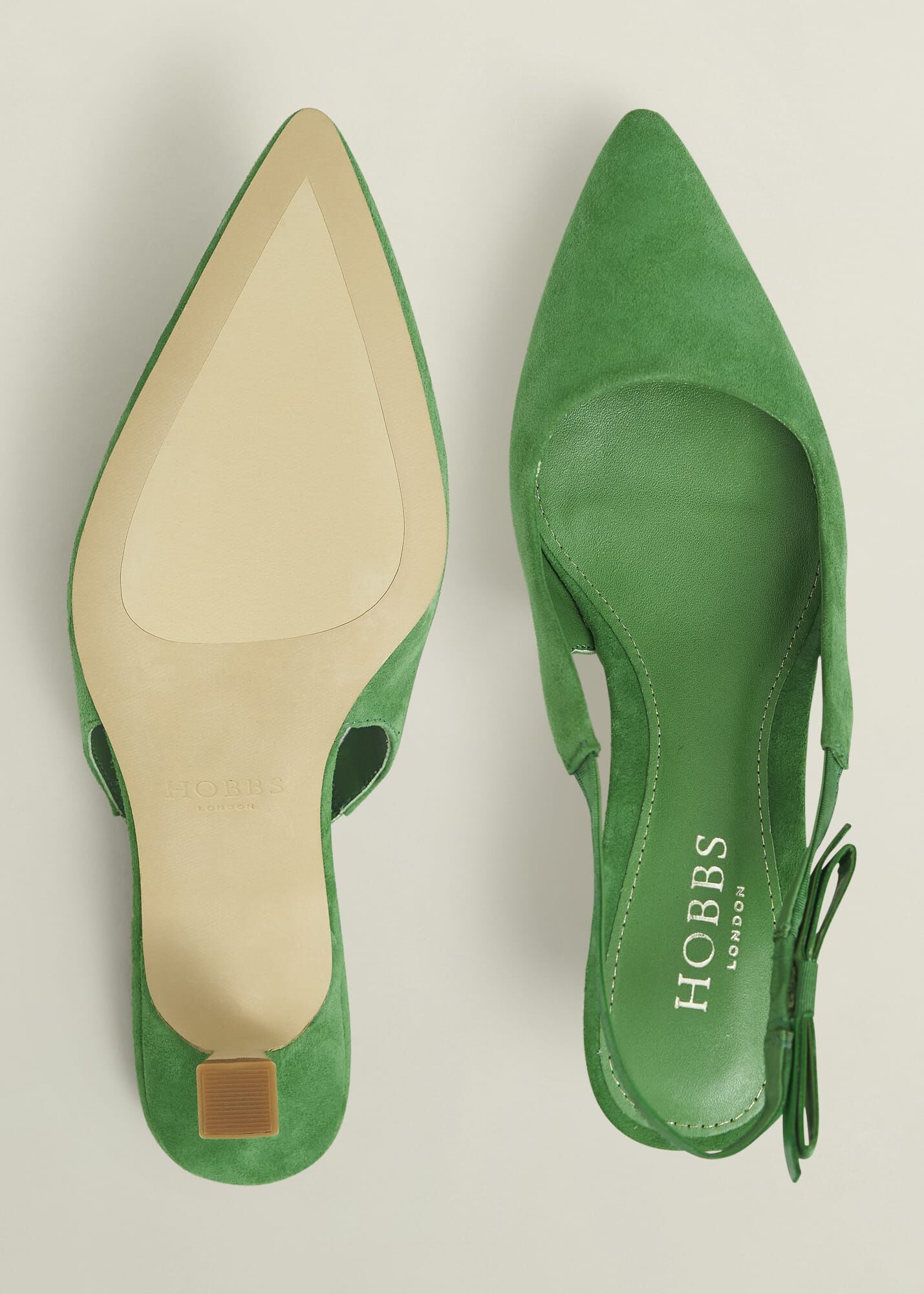Safia Suede Slingbacks