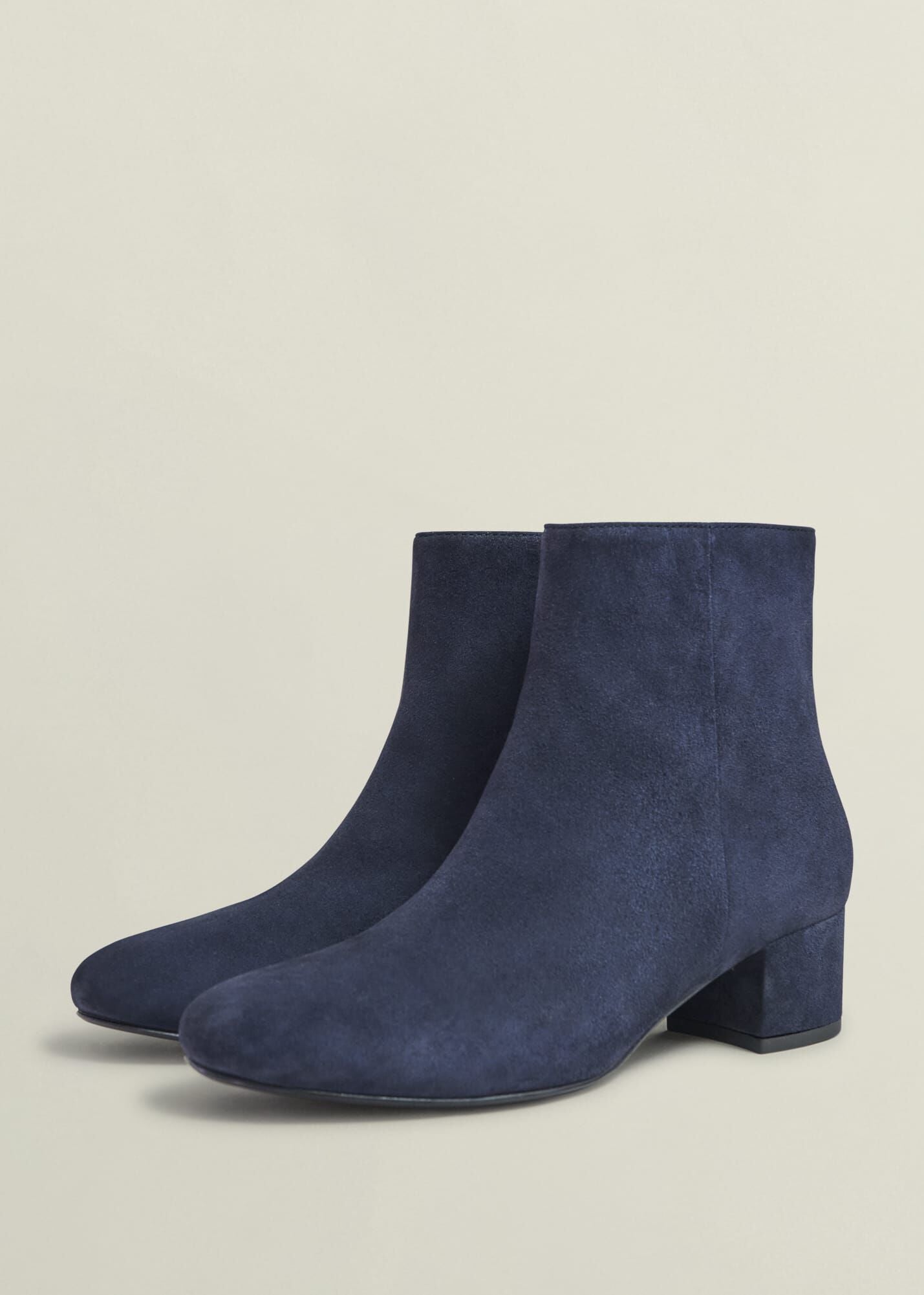 Evelyn Suede Ankle Boots