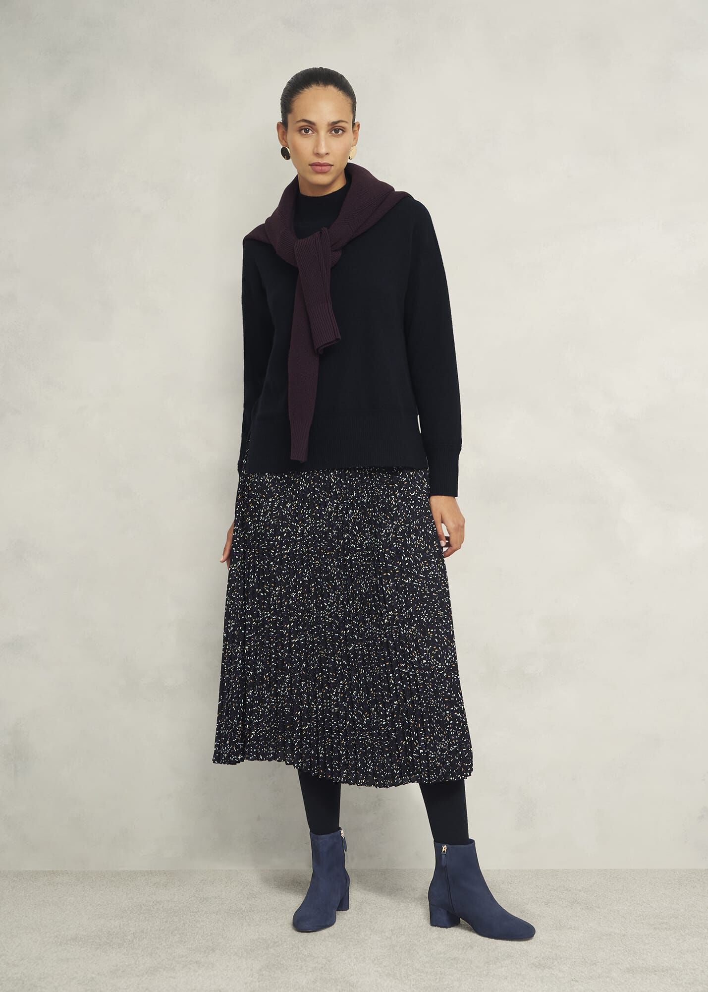Evelyn Suede Ankle Boots