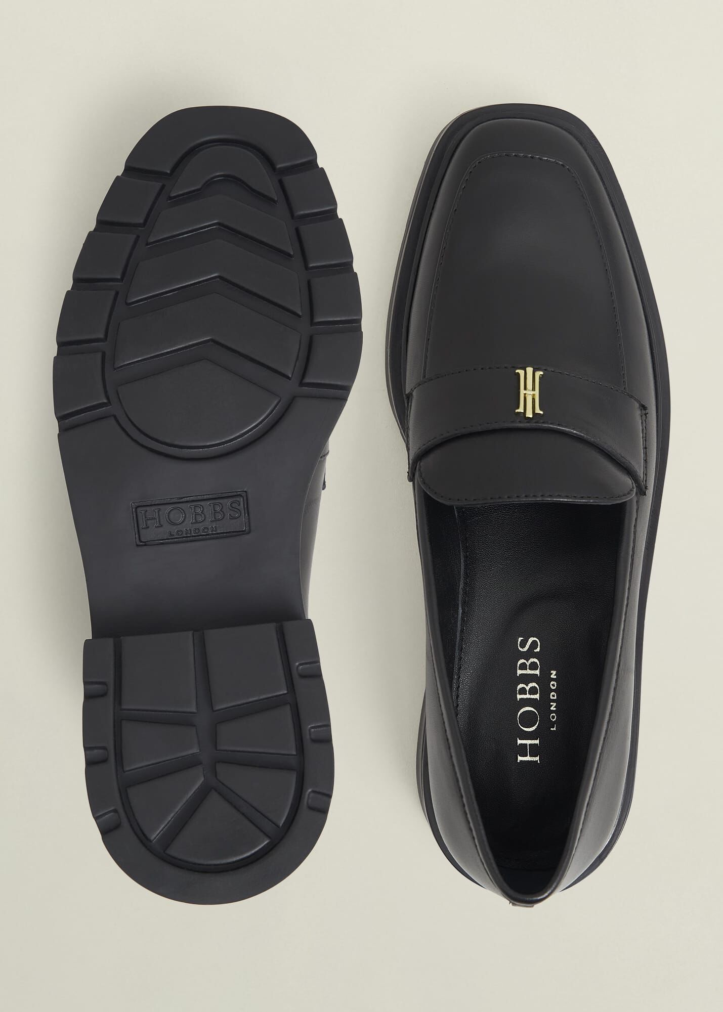 Saige Leather Loafers