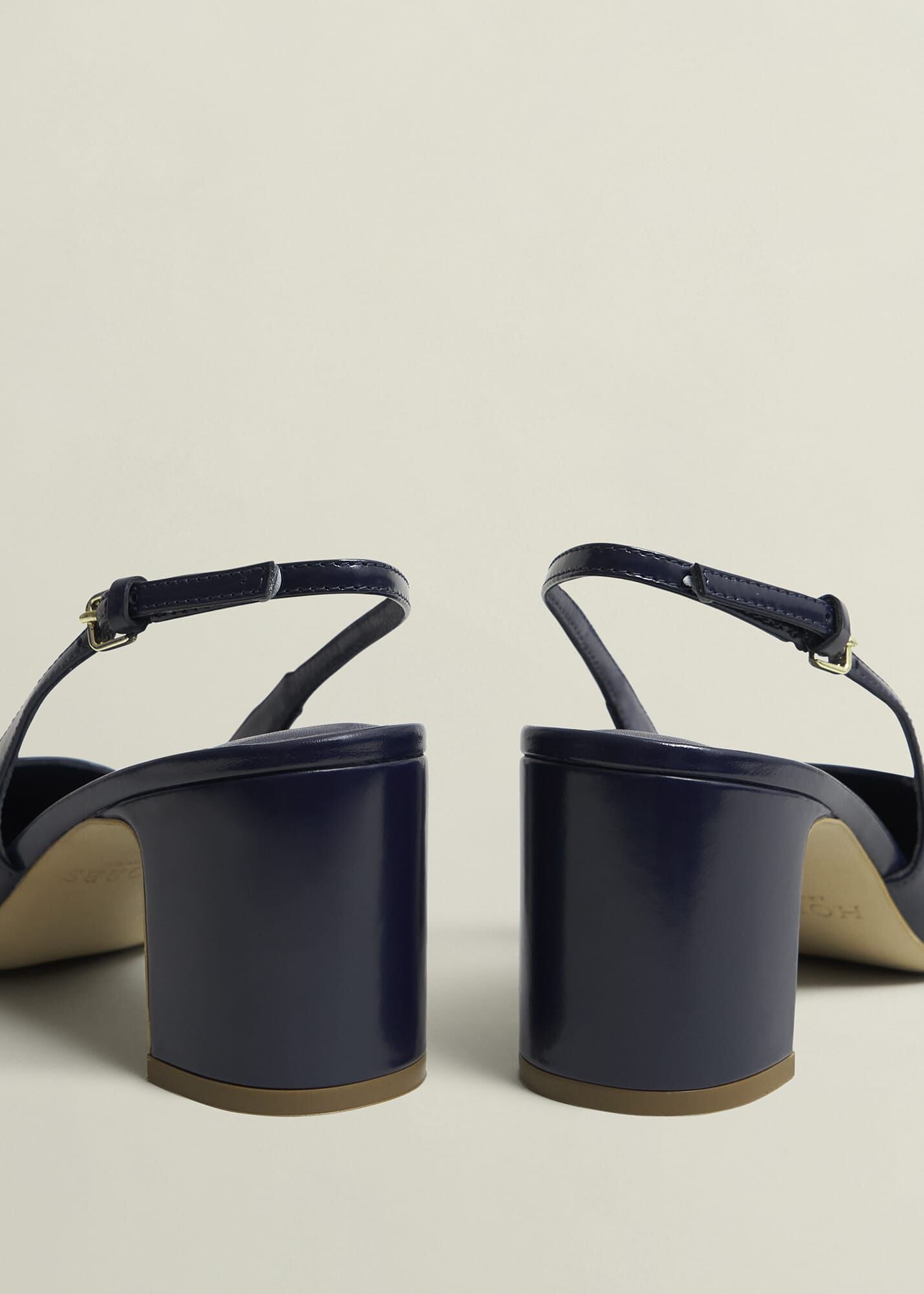 Lily Leather Slingbacks