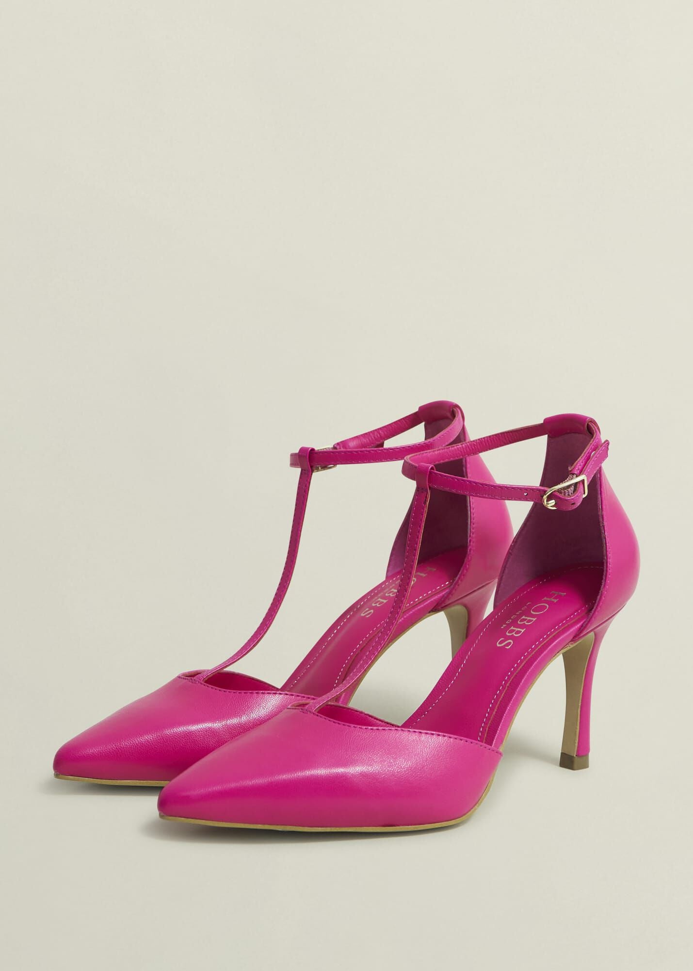 Alice T-Bar Leather Courts