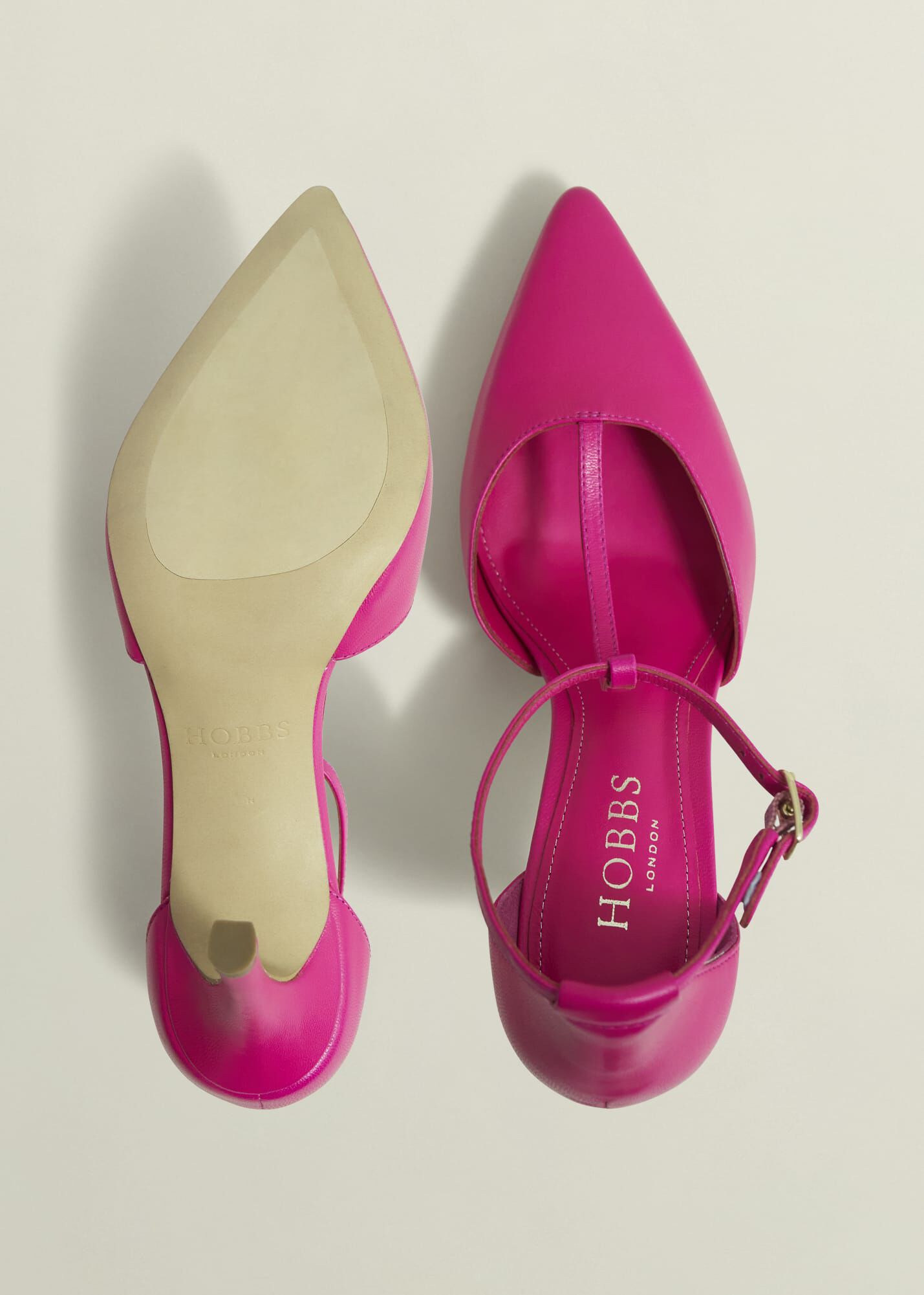 Alice T-Bar Leather Courts