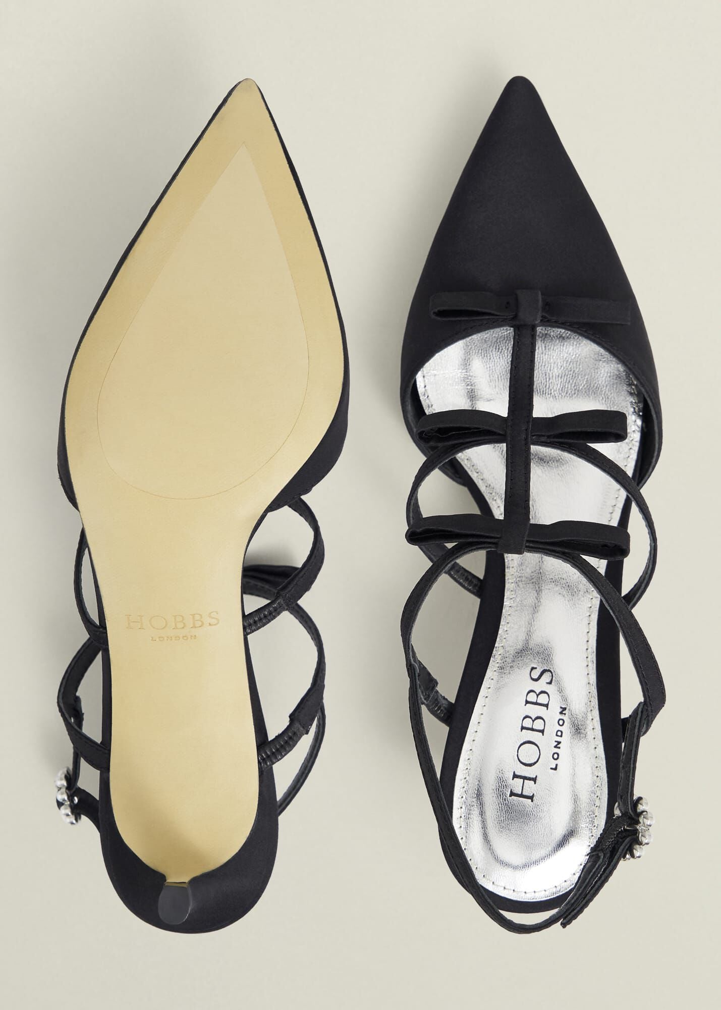 Gosford Satin Heels