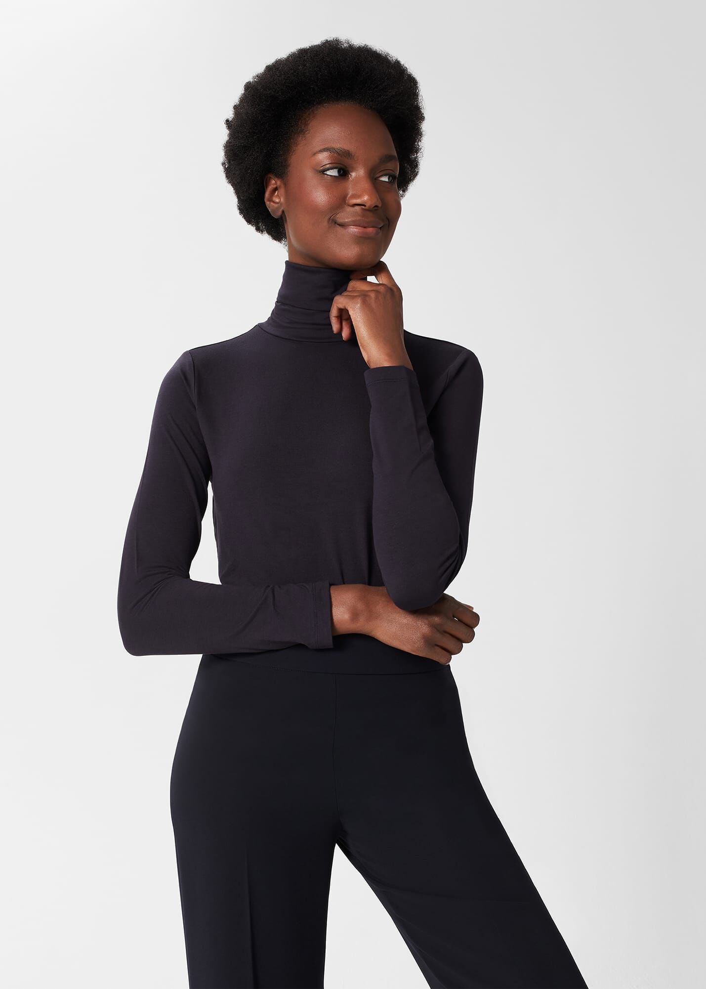 Mischa Roll Neck Top
