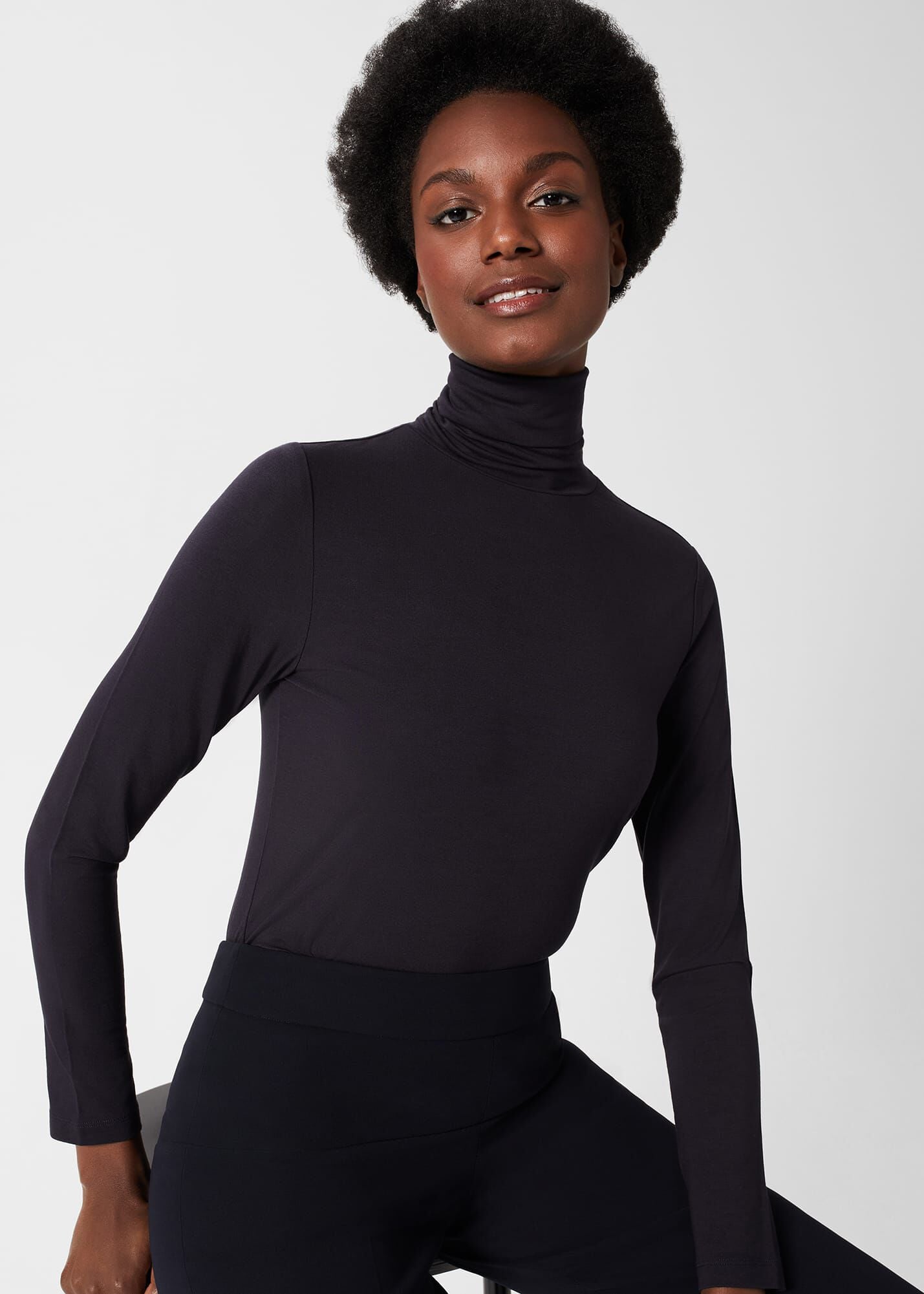 Mischa Roll Neck Top