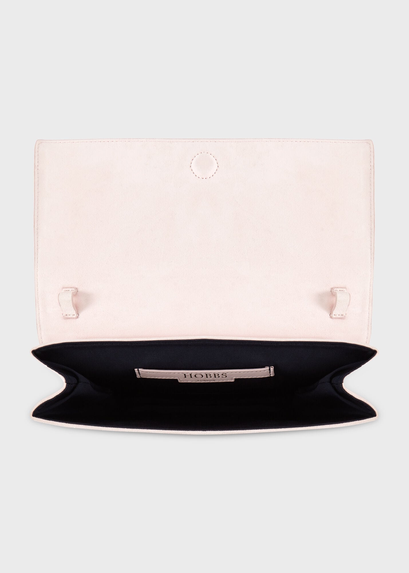 Renata Suede Clutch Bag