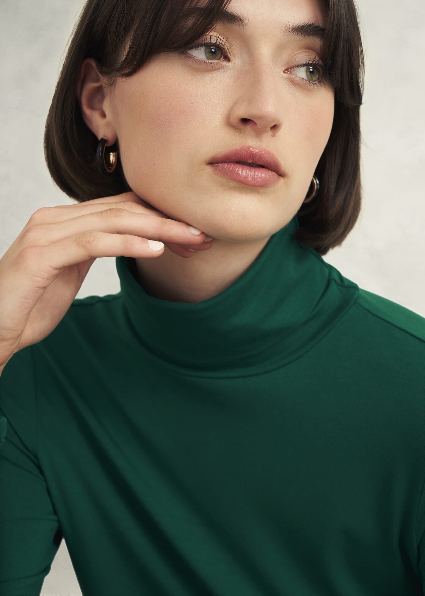 Mischa Roll Neck Top
